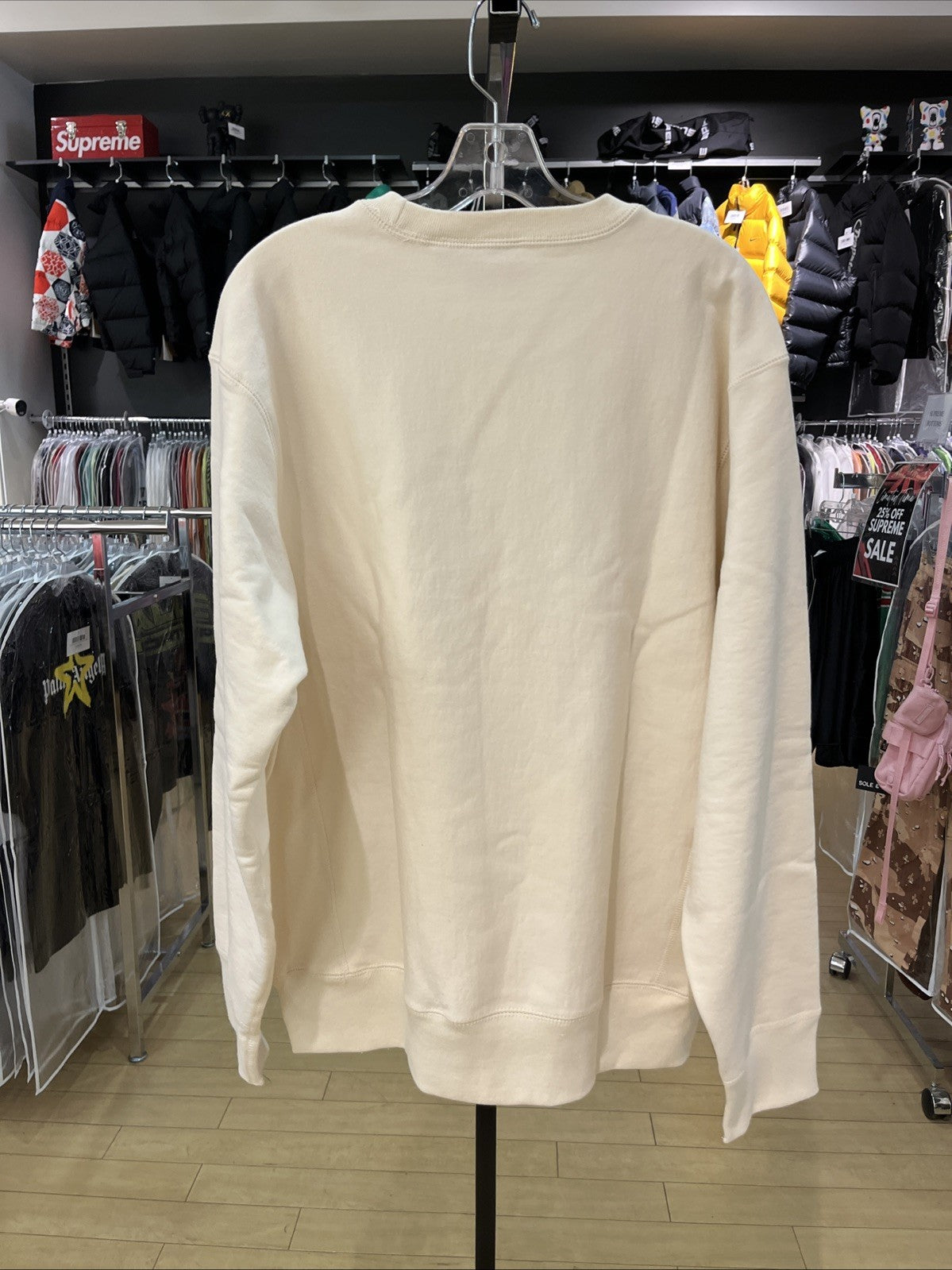 SUPREME Box Logo Crewneck Sz Large