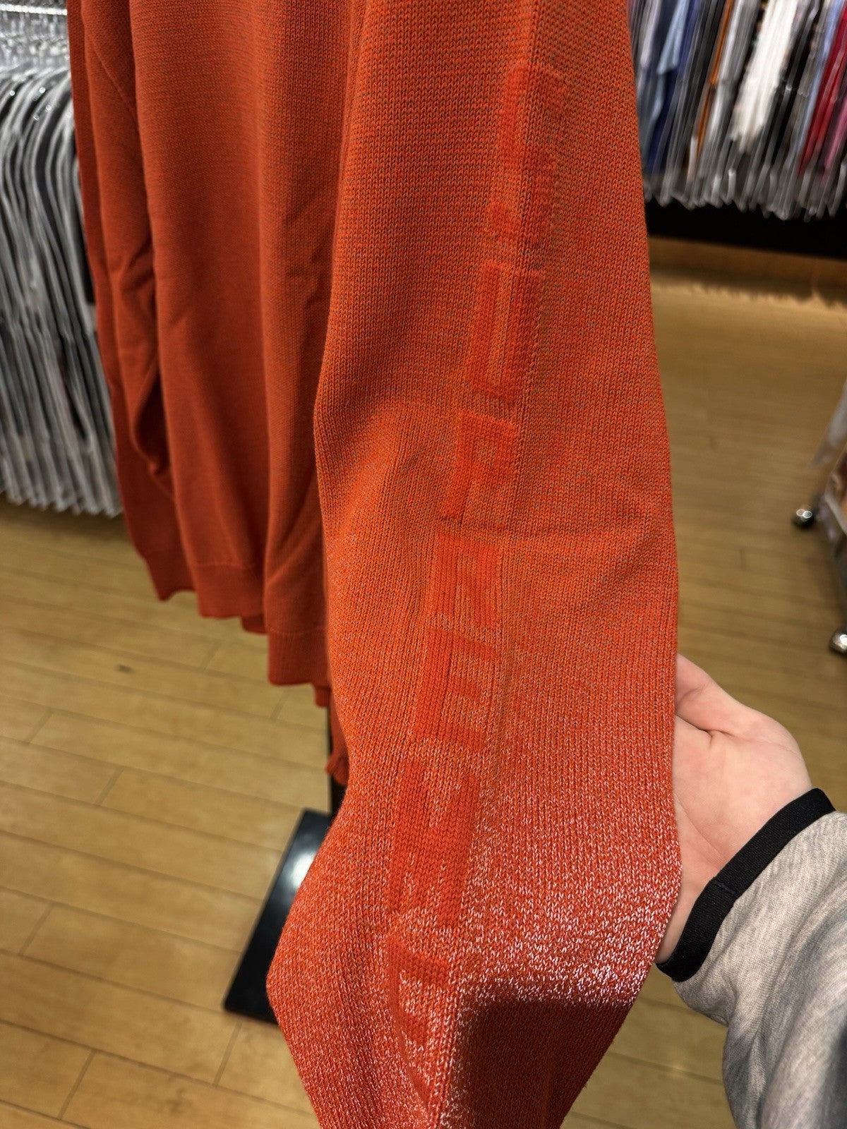 Supreme Reflective Sweater Orange Size L