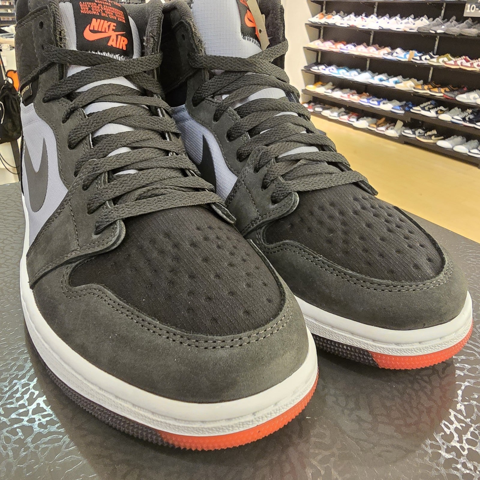 Size 10.5 - Air Jordan 1 Element GORE-TEX High Black Infrared