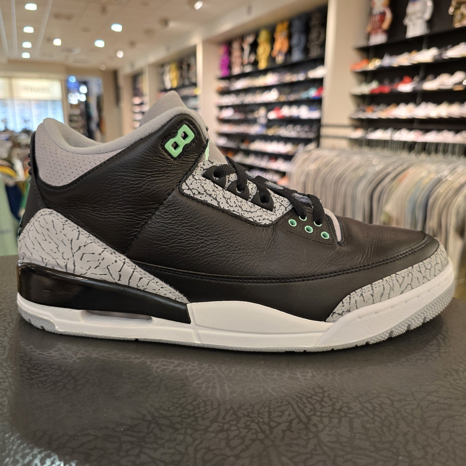Size 11.5 - Air Jordan 3 Retro Green Glow