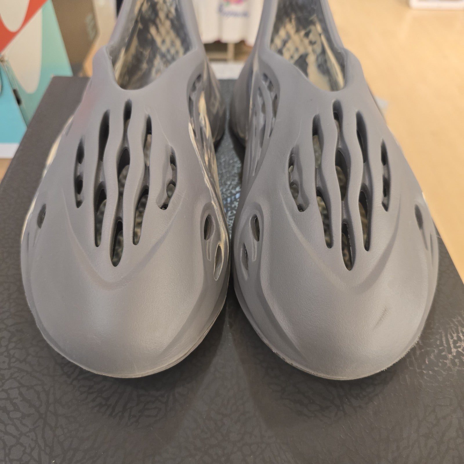 Size 12 - adidas Yeezy Foam RNNR MXT Moon Gray