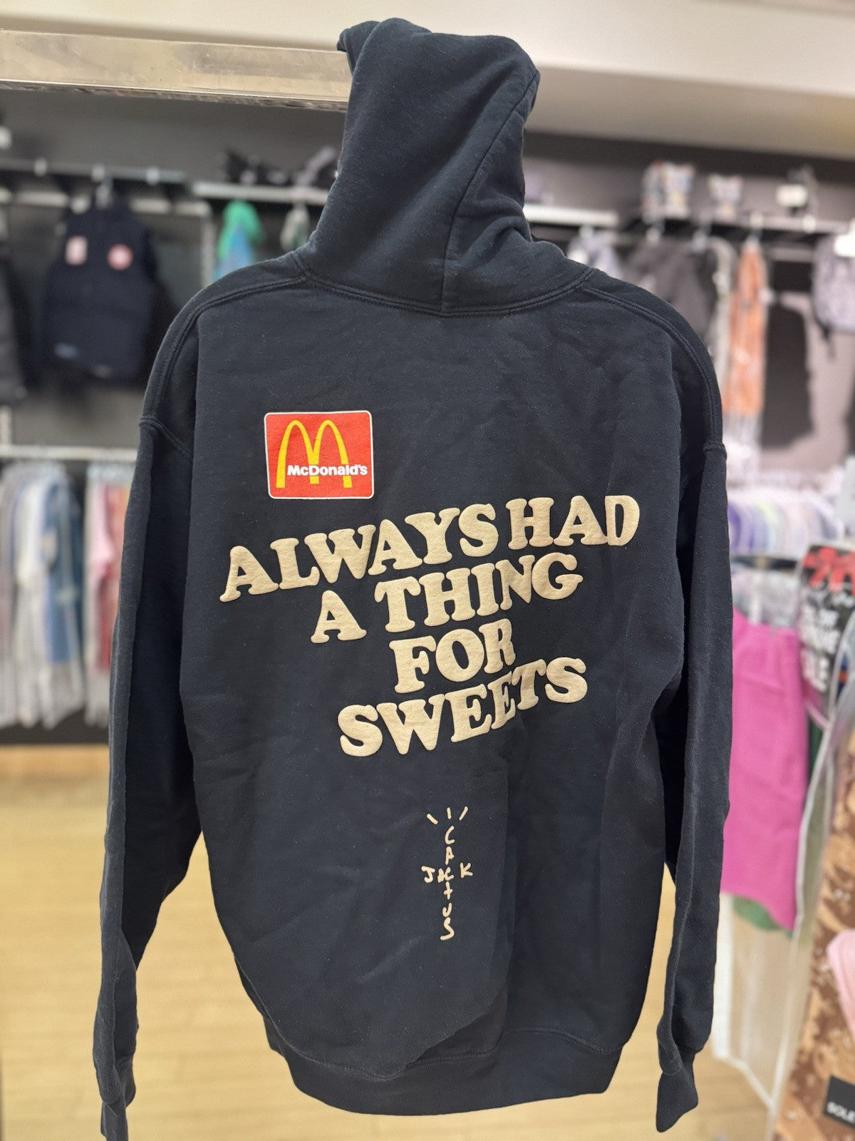 Travis Scott X Cactus Jack McDonald’s Apple Pie Hoodie Small