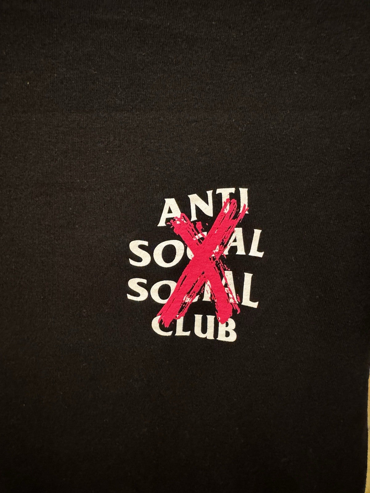 Anti Social Social Club Cancelled F&F Tee Size Small