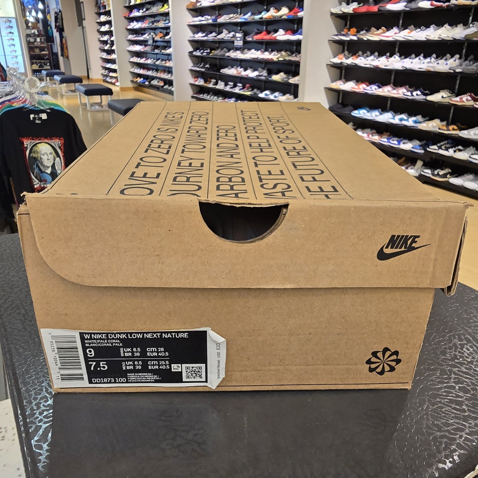 Size 9 - Nike Dunk Next Nature Low Pale Coral Women's 