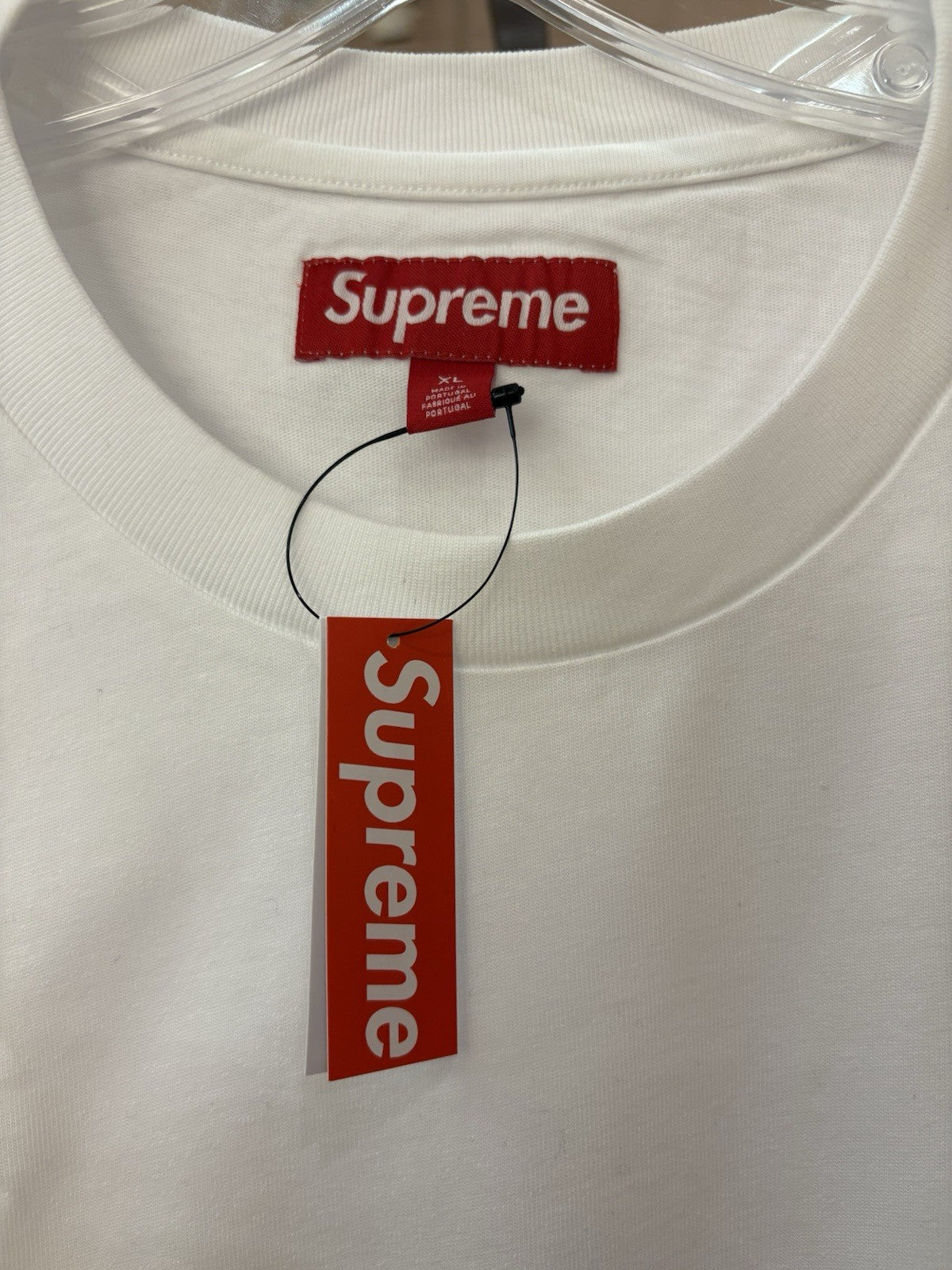 Supreme Halftone S/S Top White XL