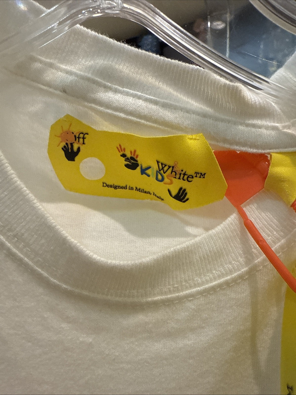 OFFWHITE Long sleeve TShirt Kids Sz 6