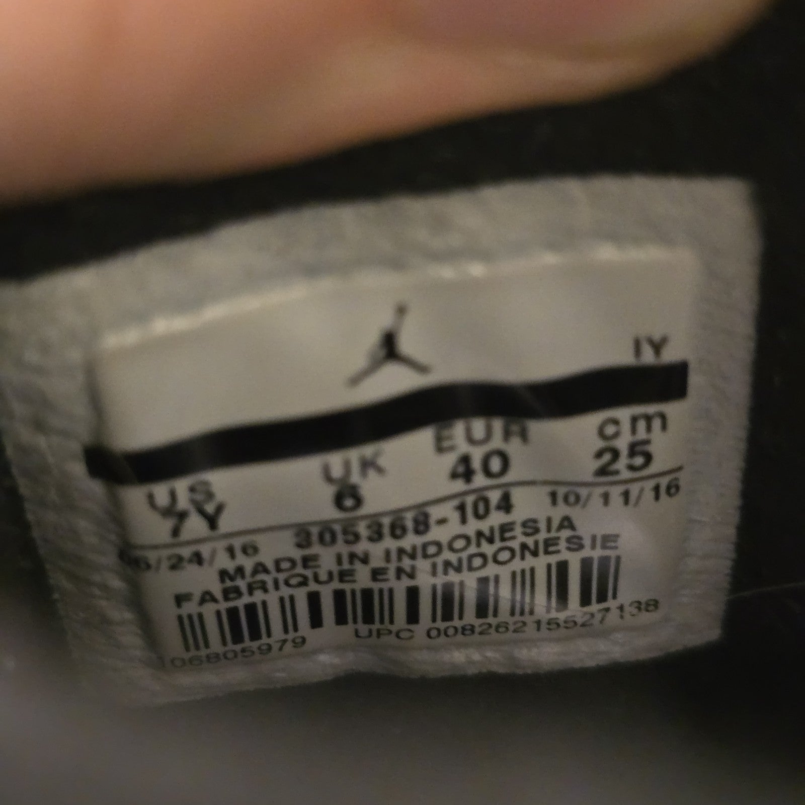 Size 7Y (GS) - Jordan 8 Retro High Alternate