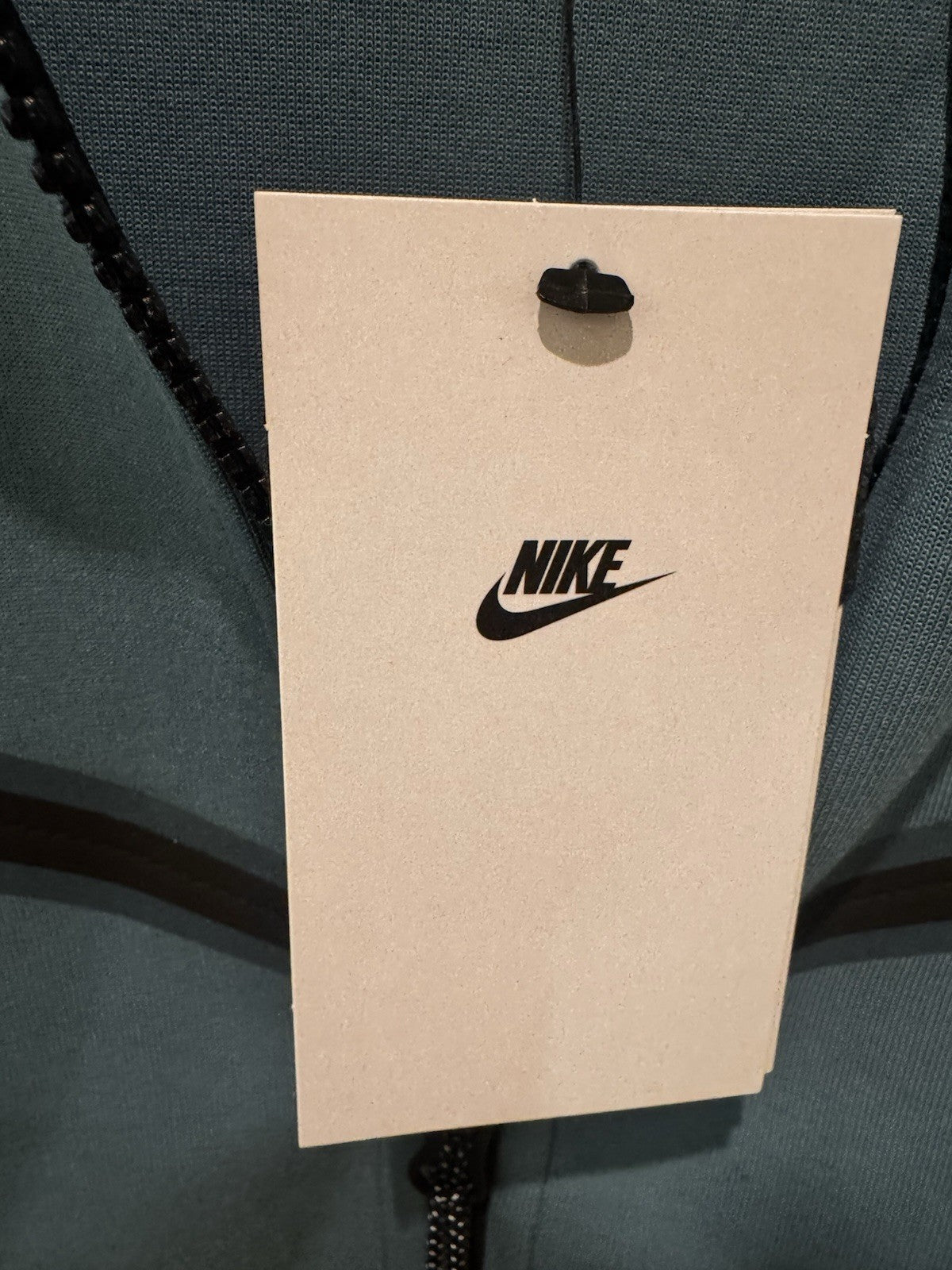 Nike Sportswear Tech Fleece Full-Zip Hoodie Mineral Teal Size M