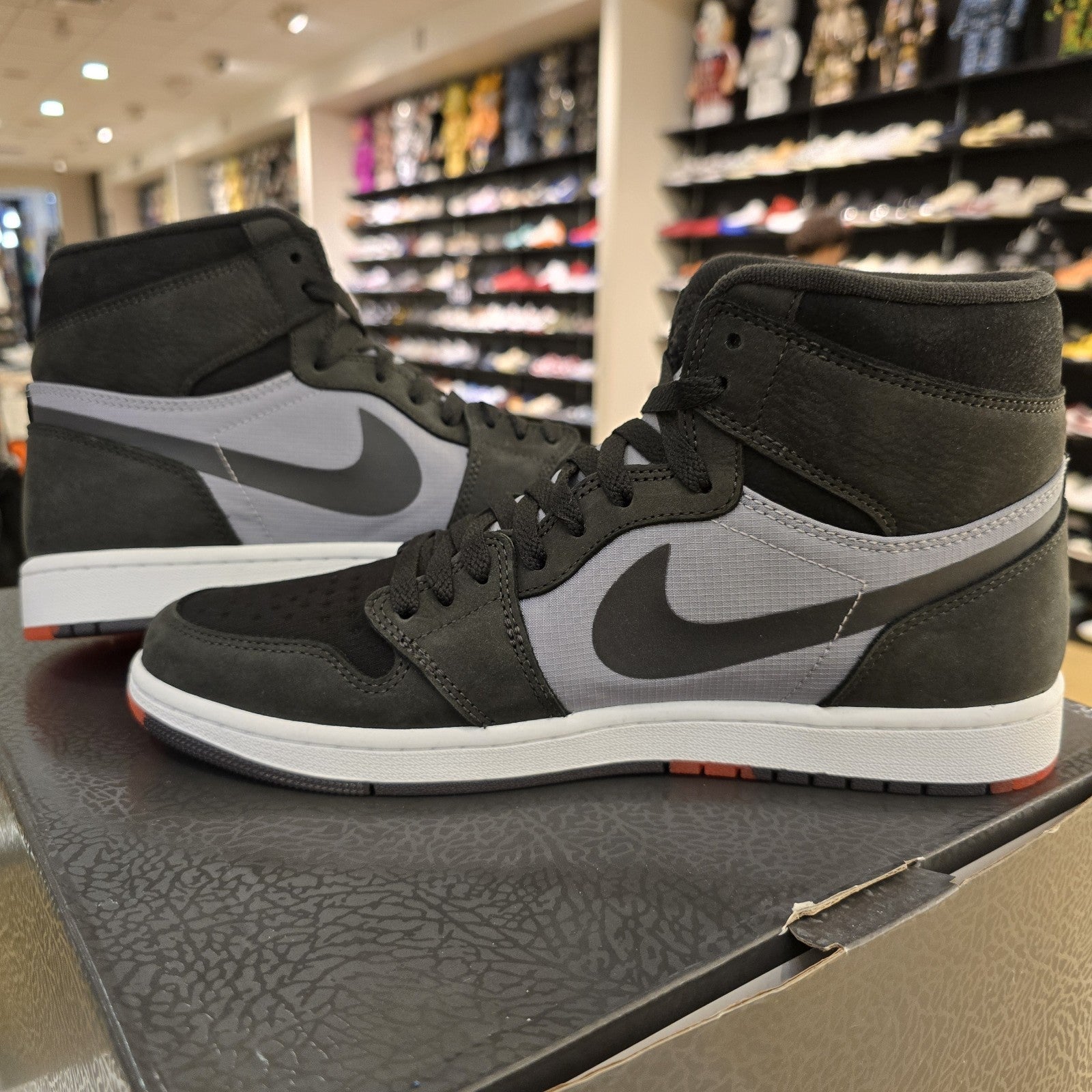 Size 10.5 - Air Jordan 1 Element GORE-TEX High Black Infrared