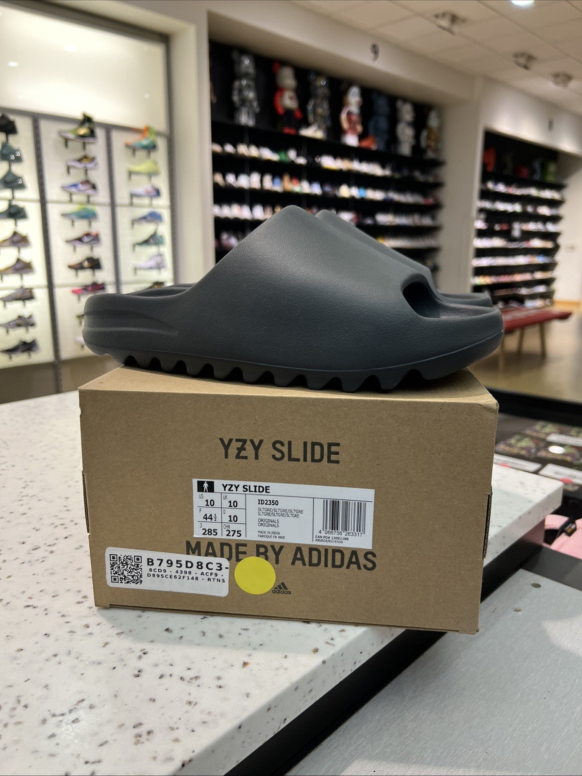 Adidas Yeezy Slide Slate Grey ID2350