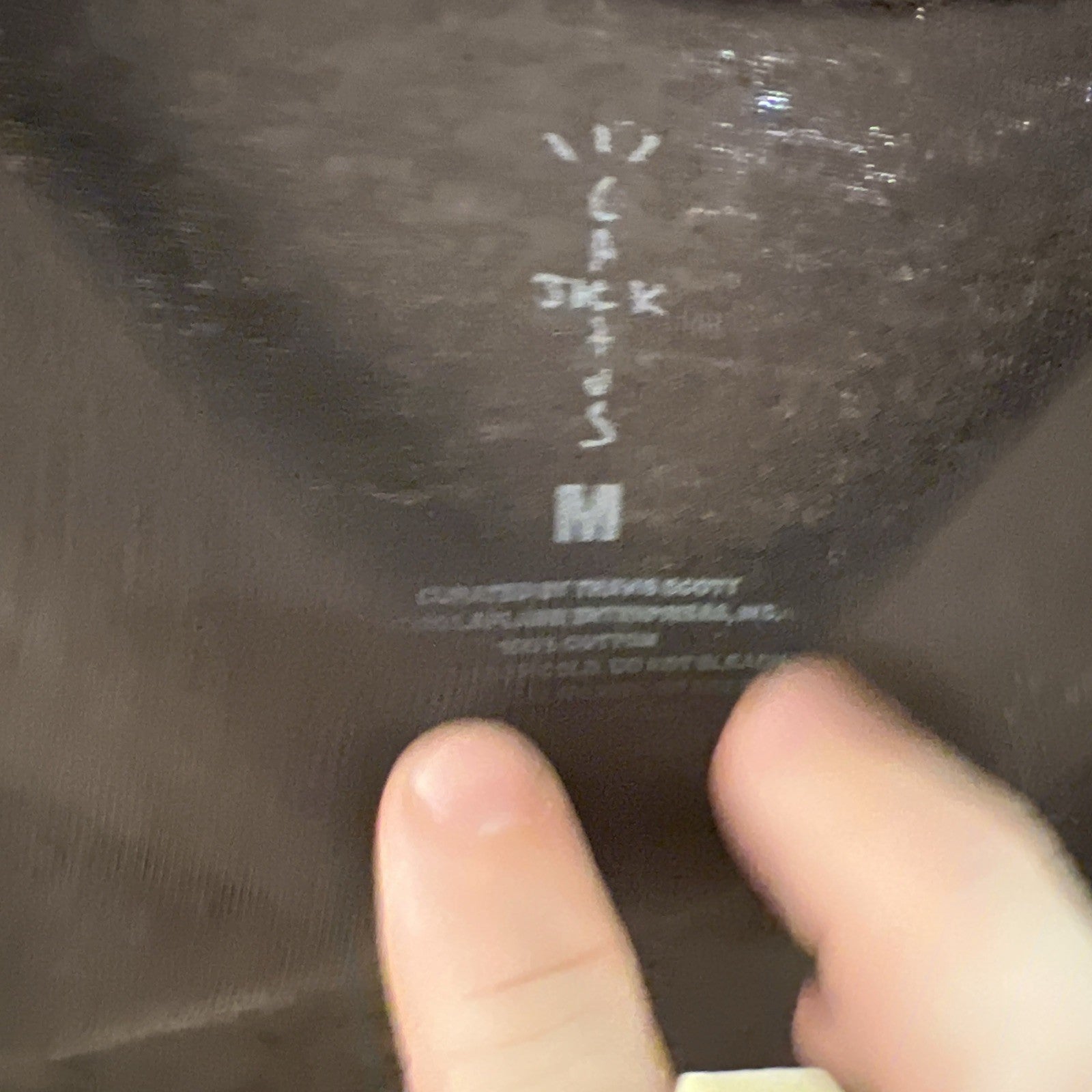 Travis Scott x CPFM 4 CJ Souvenir L/S T-shirt Sz Medium