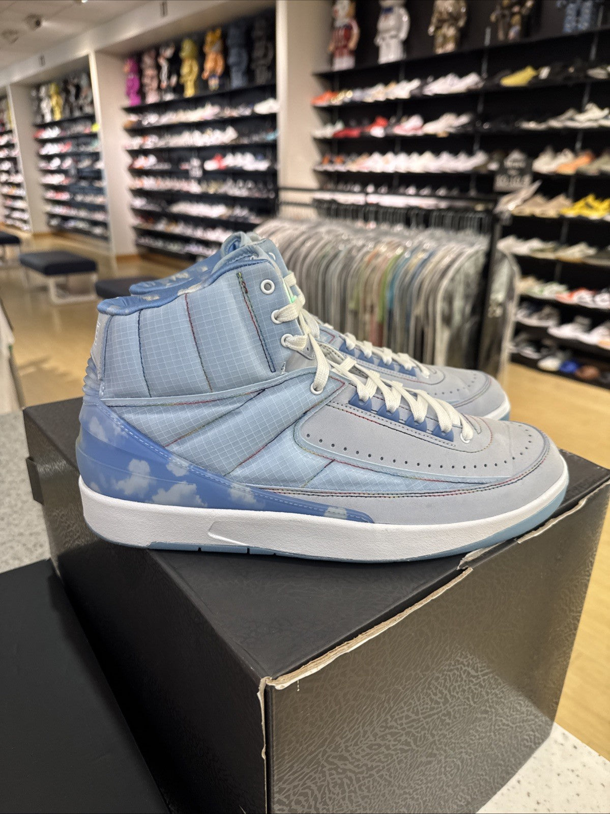 Size 12 - Jordan 2 Retro x J. Balvin Blue 2022