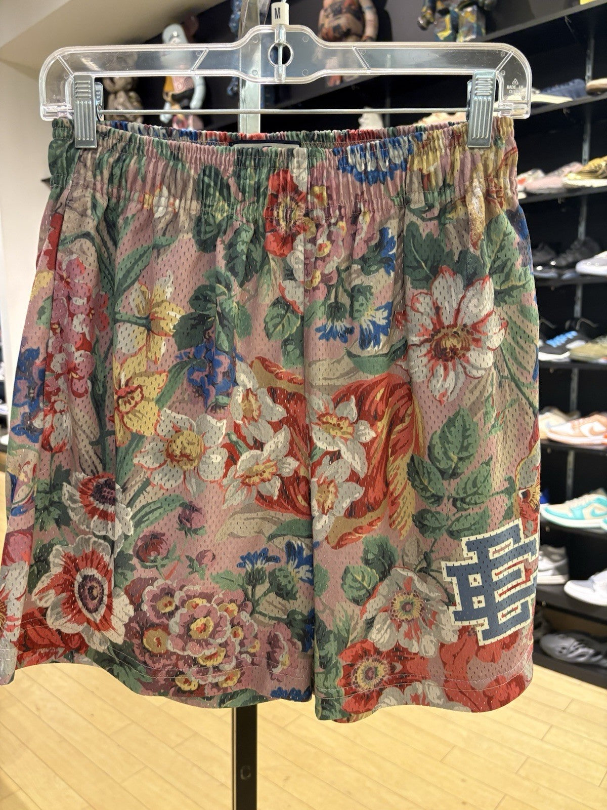 Eric Emanuel EE Basic/Core Short Wallpaper/Blue Size Medium 