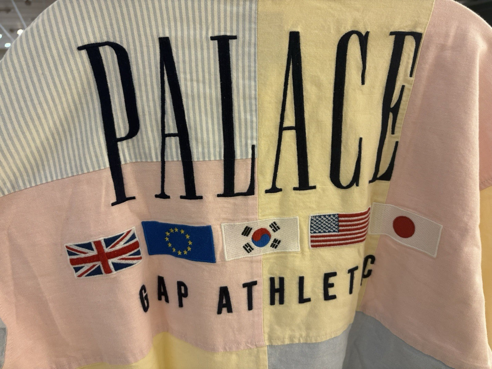 Palace x Gap Drop Shoulder Oxford Shirt Multi Size M