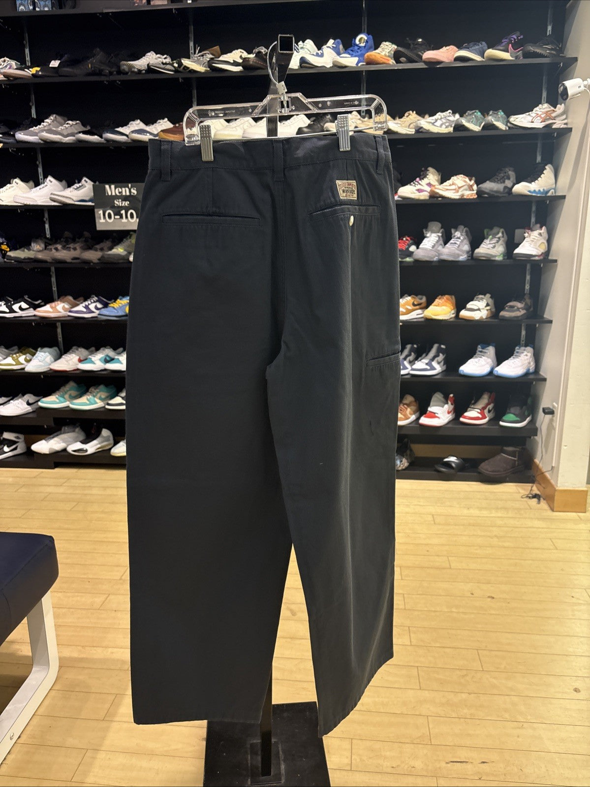 Stussy Workgear Trouser Twill Washed Navy 30”