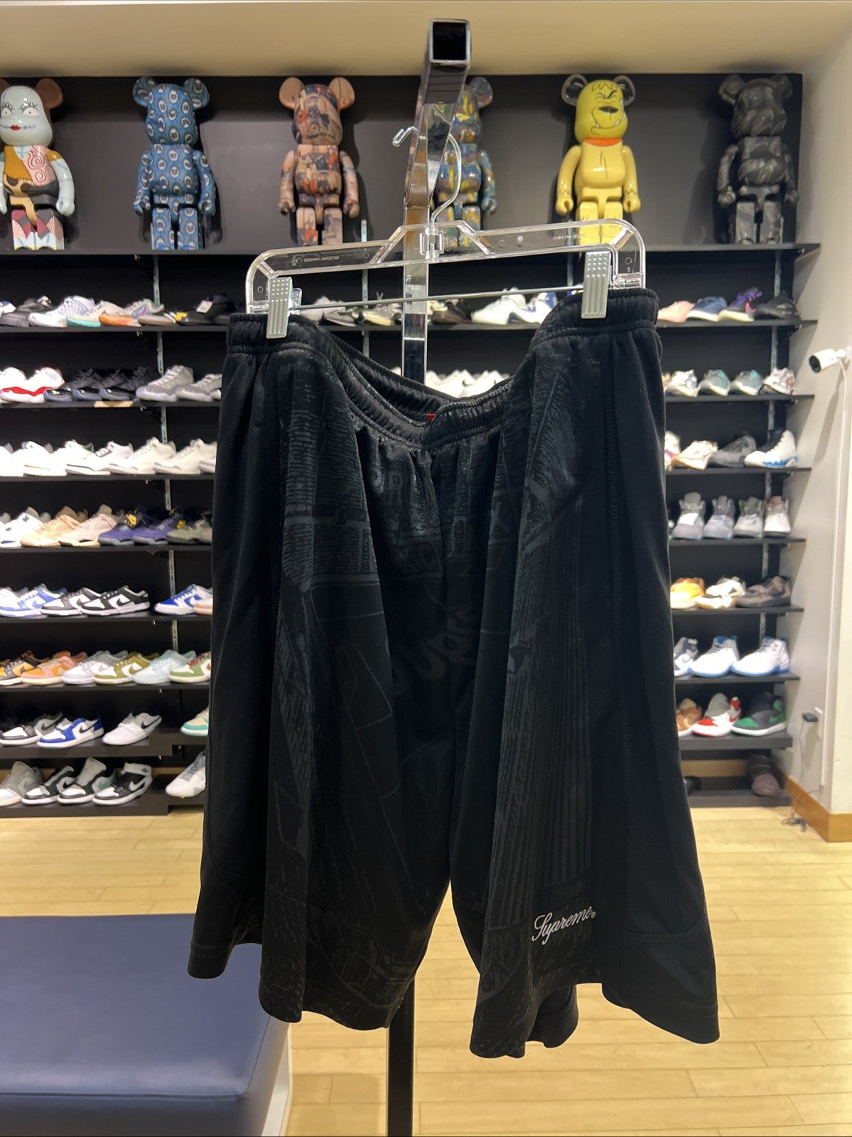 Supreme Jacquard Soccer Short Black