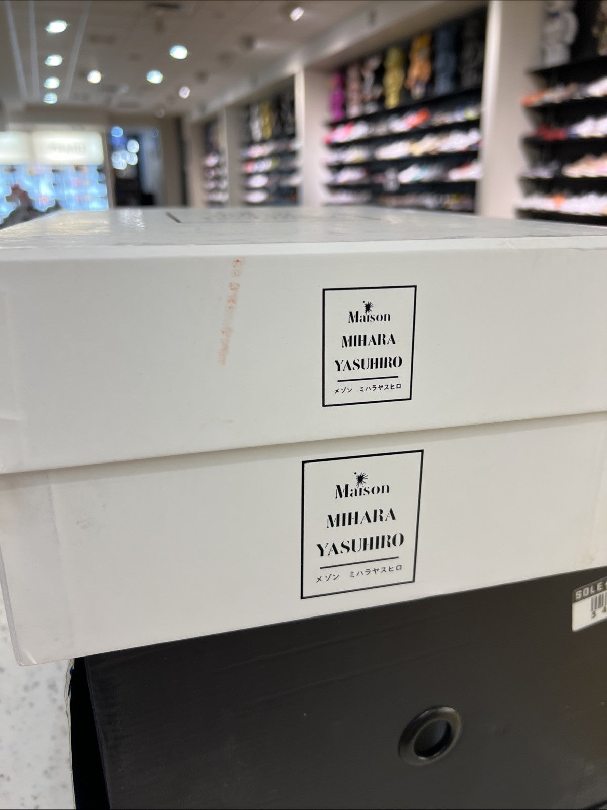 Maison Mihara Yasuhiro Hank OG Sole Canvas Low Navy Sz 41 (US 8)