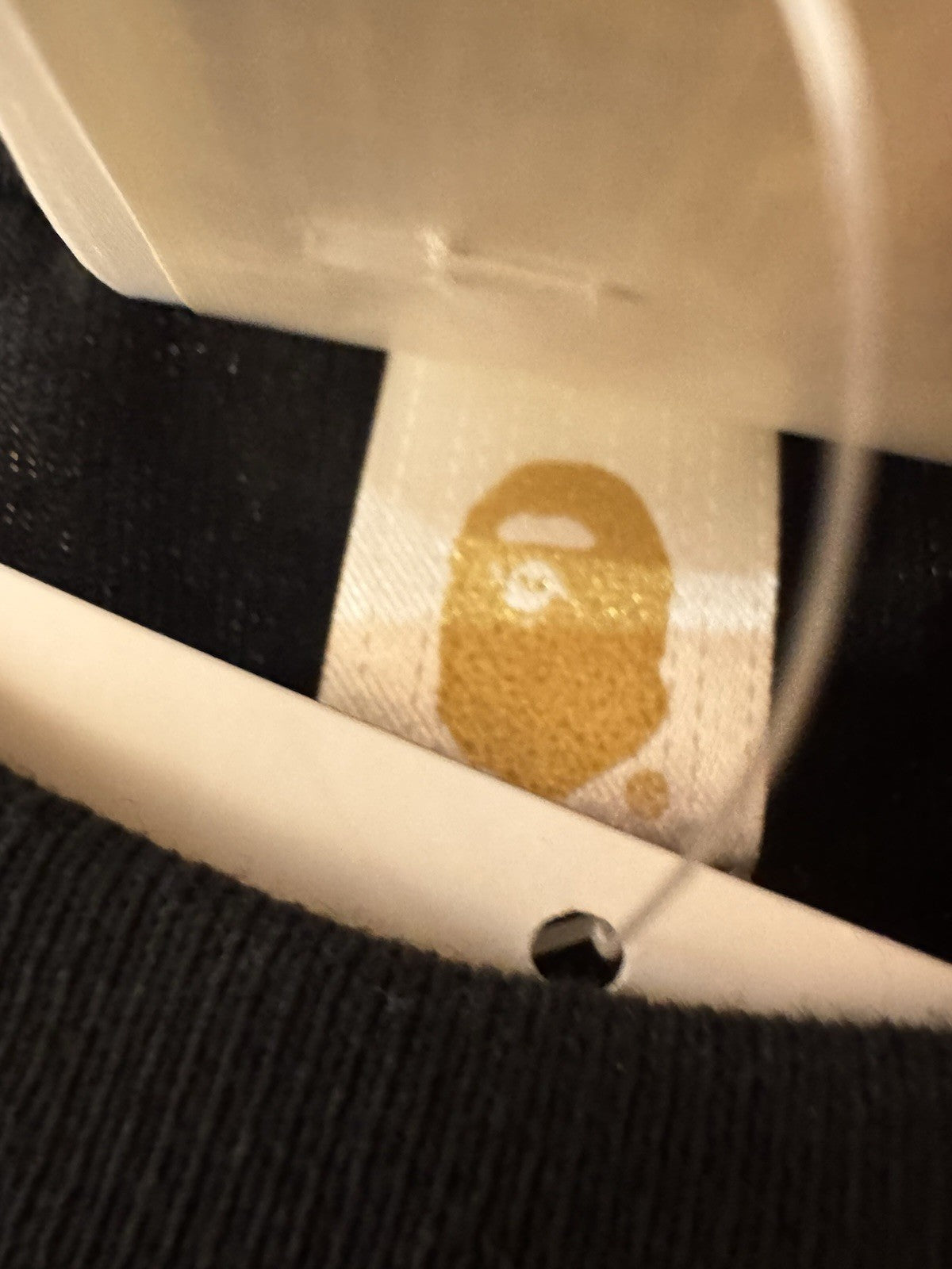 Bape Graffiti Check Ape Face Tee Size S