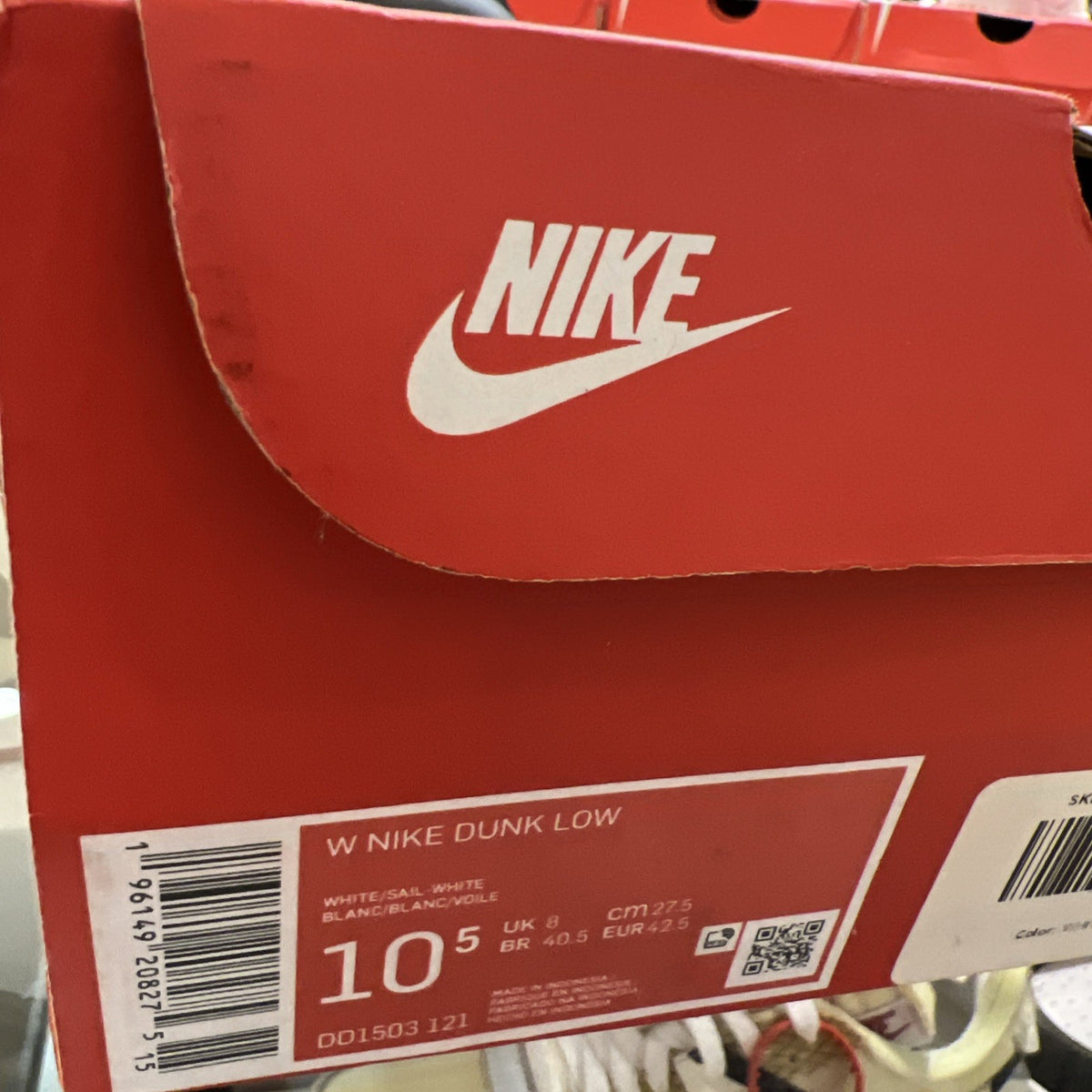 Nike Dunk Low Coconut Milk Women's Sz 10.5