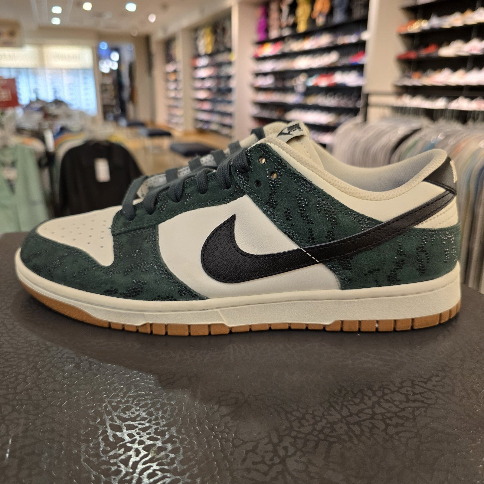 Size 11 - Nike Dunk Low Green Snake Women's