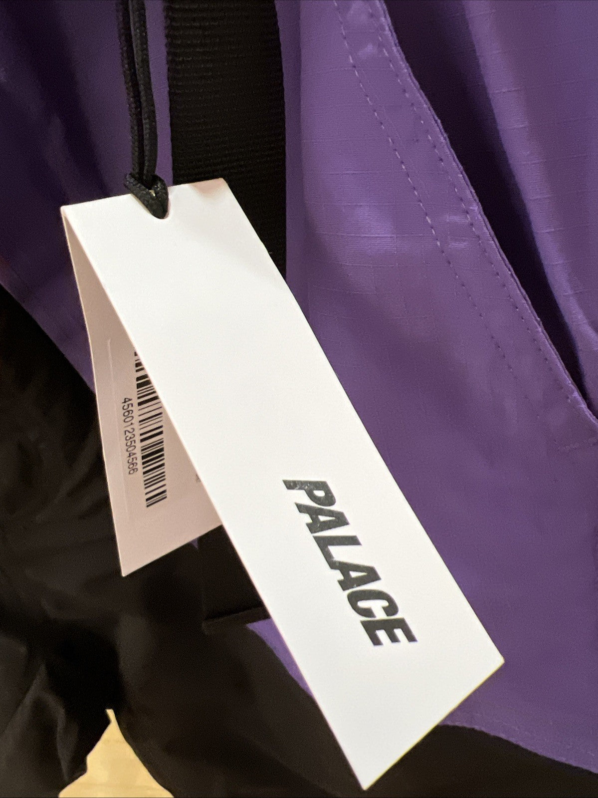 Palace x New Balance Nylon Trail Short 'Black/Purple' Sz S