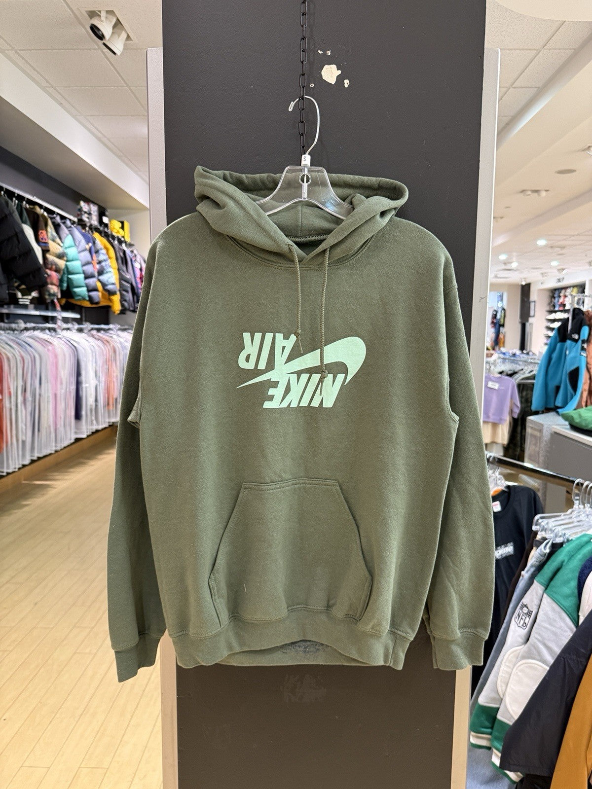 Travis Scott Nike Air Jordan Cactus Jack Highest Hoodie Olive Green Sz S