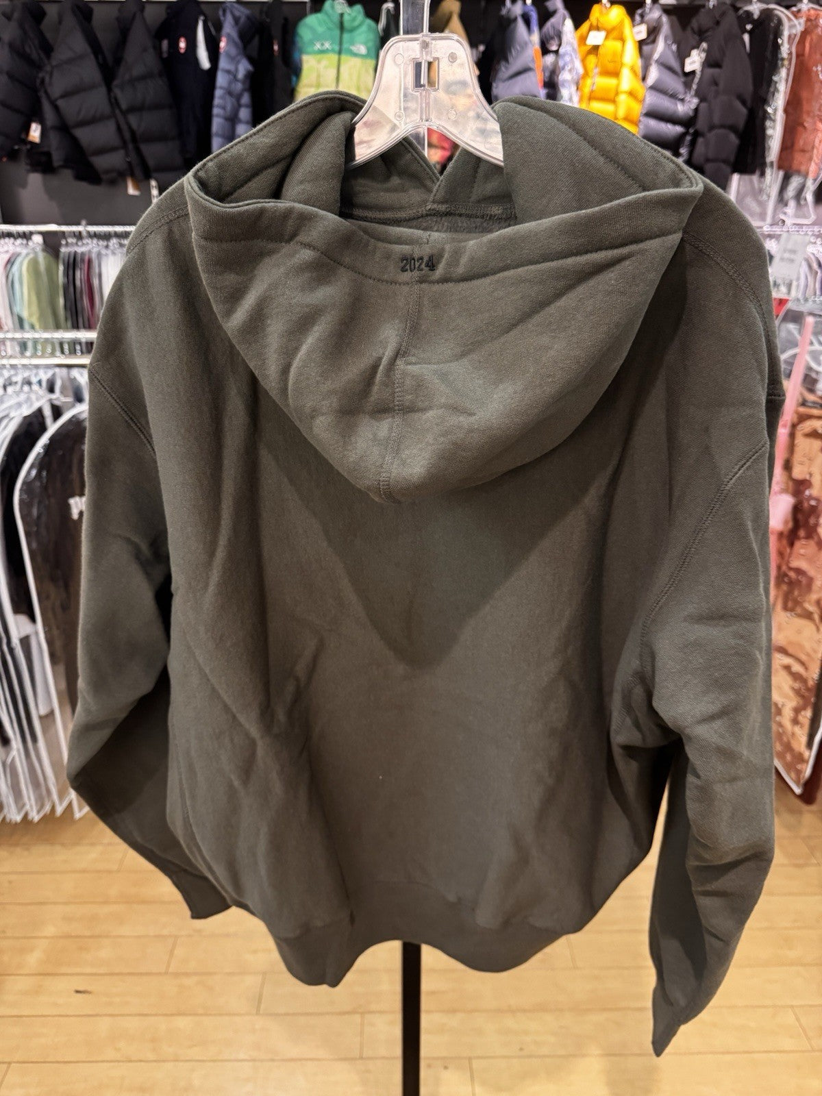 Supreme Futura Hooded Sweatshirt Dark Olive Size M