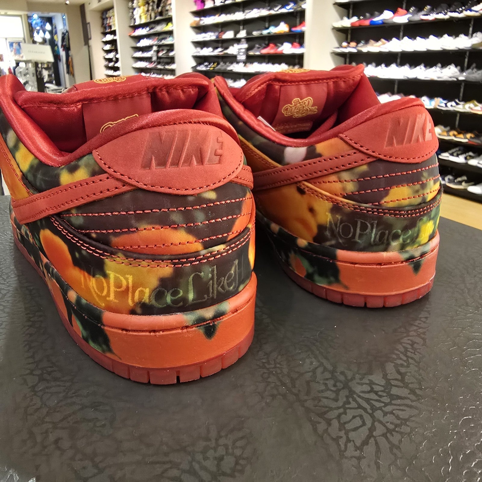 Size 9.5 - Nike The Wizard of Oz x Dunk SB Low Poppy Field