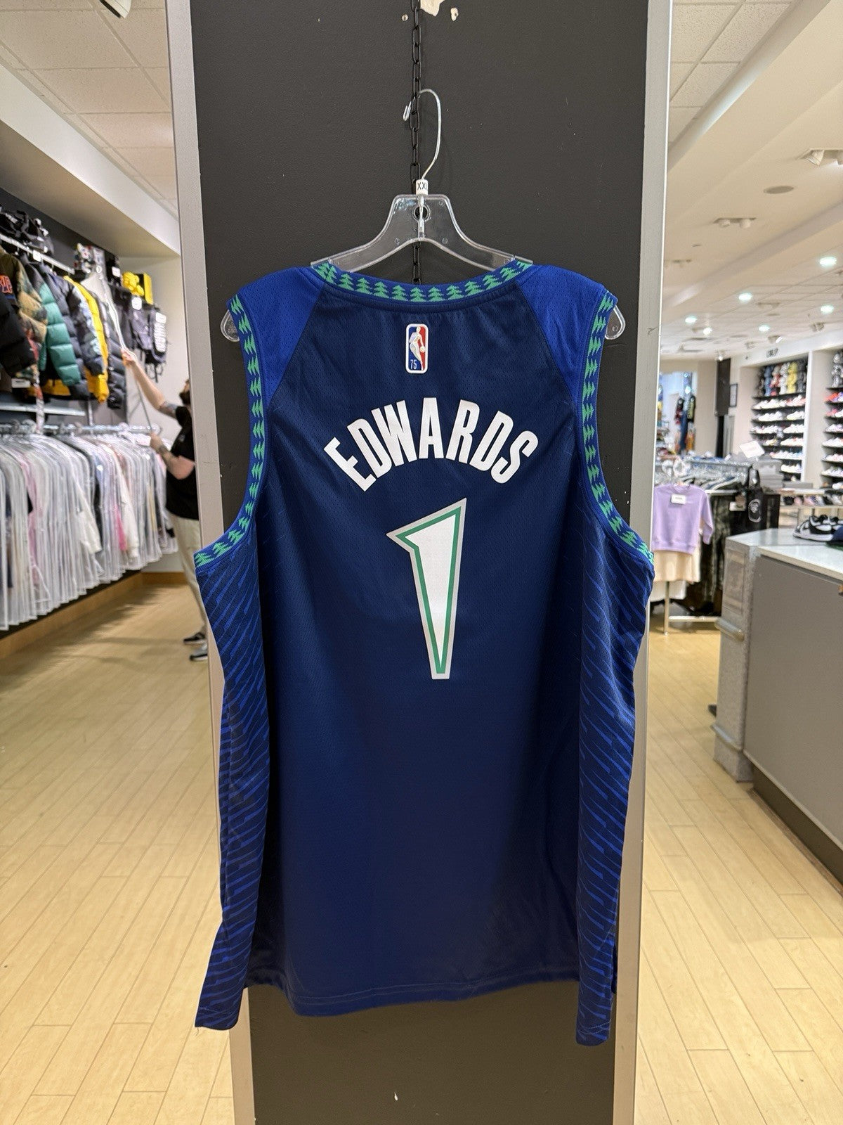 Nike Minnesota Timberwolves Karl Anthony Towns City Edition Sz XXL