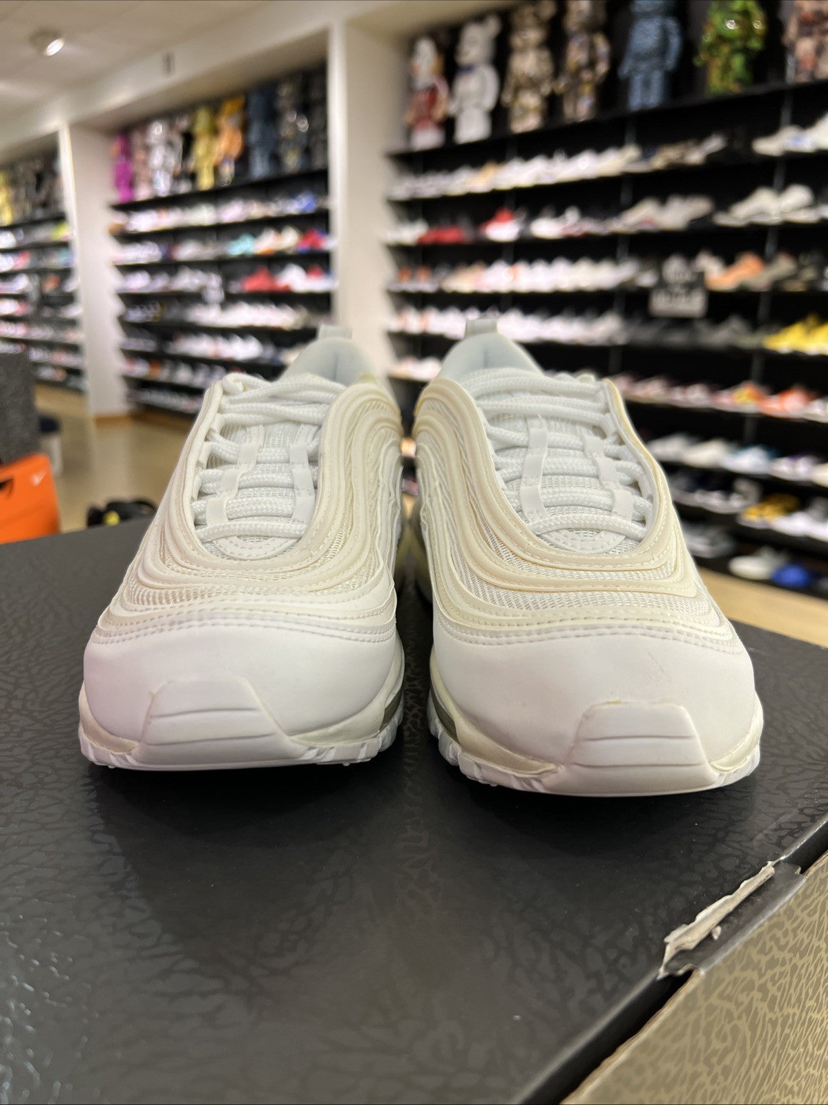 Nike Air Max 97 Triple White Platinum Womens Sz 7.5