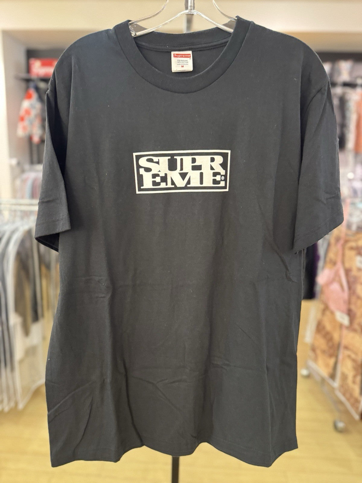 Supreme Connect Tee Black Size Medium