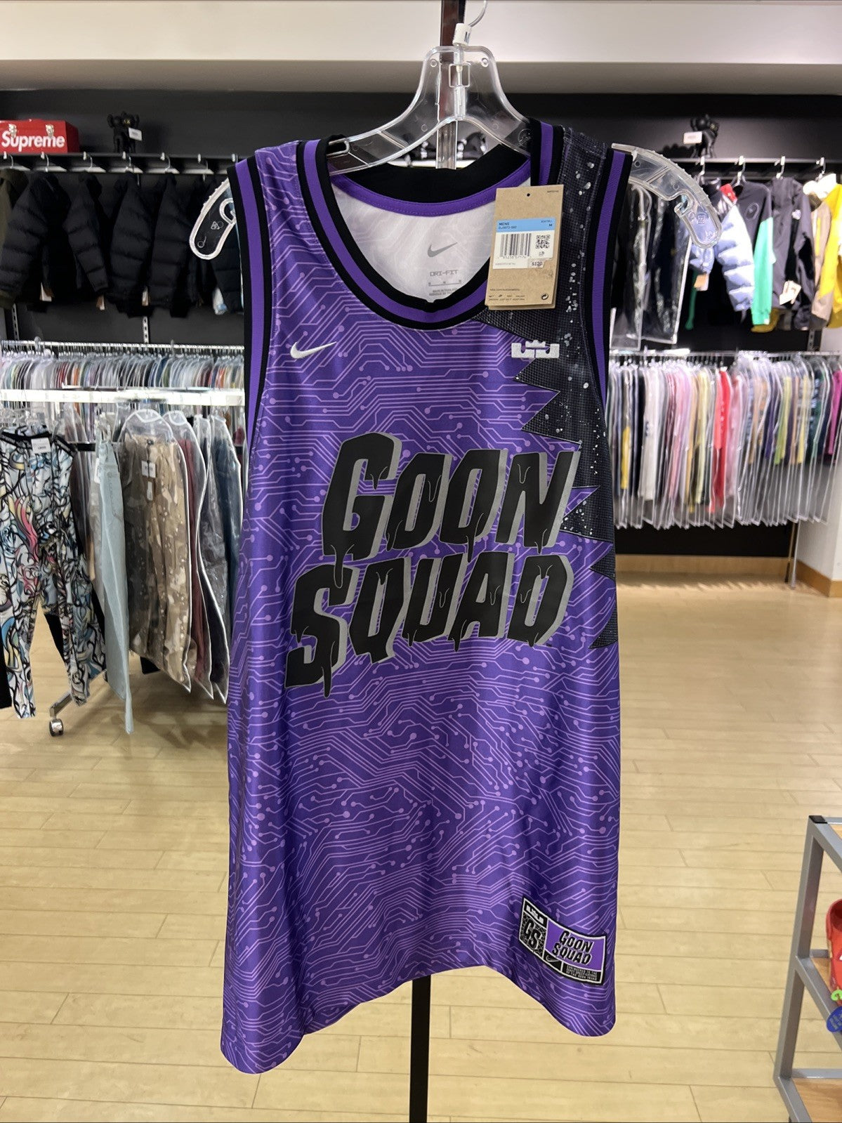 Nike Lebron x Space Jam A New Legacy Goon Squad Jersey Sz M