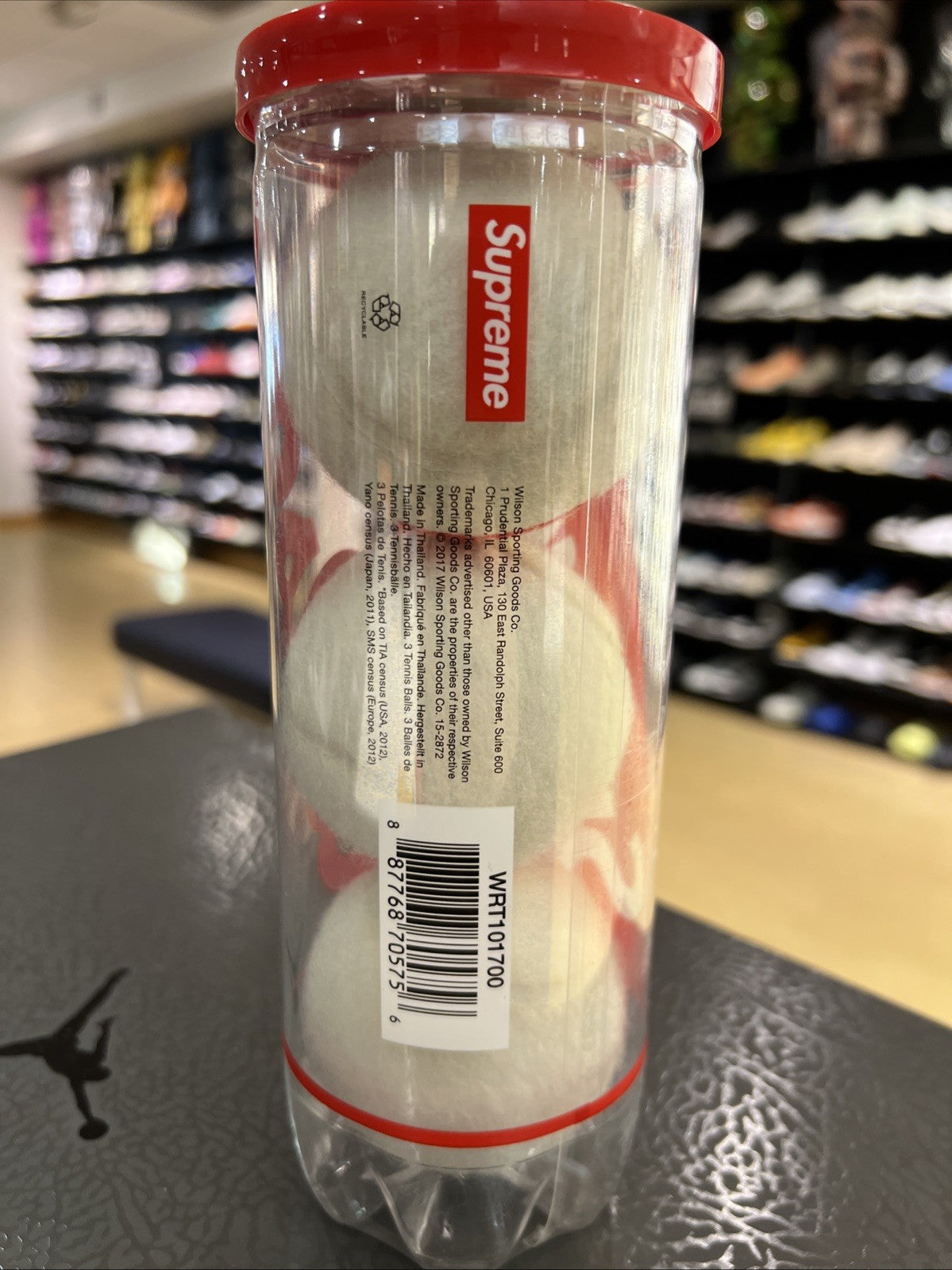 Supreme Wilson Tennis Balls White BRAND NEW SEALED