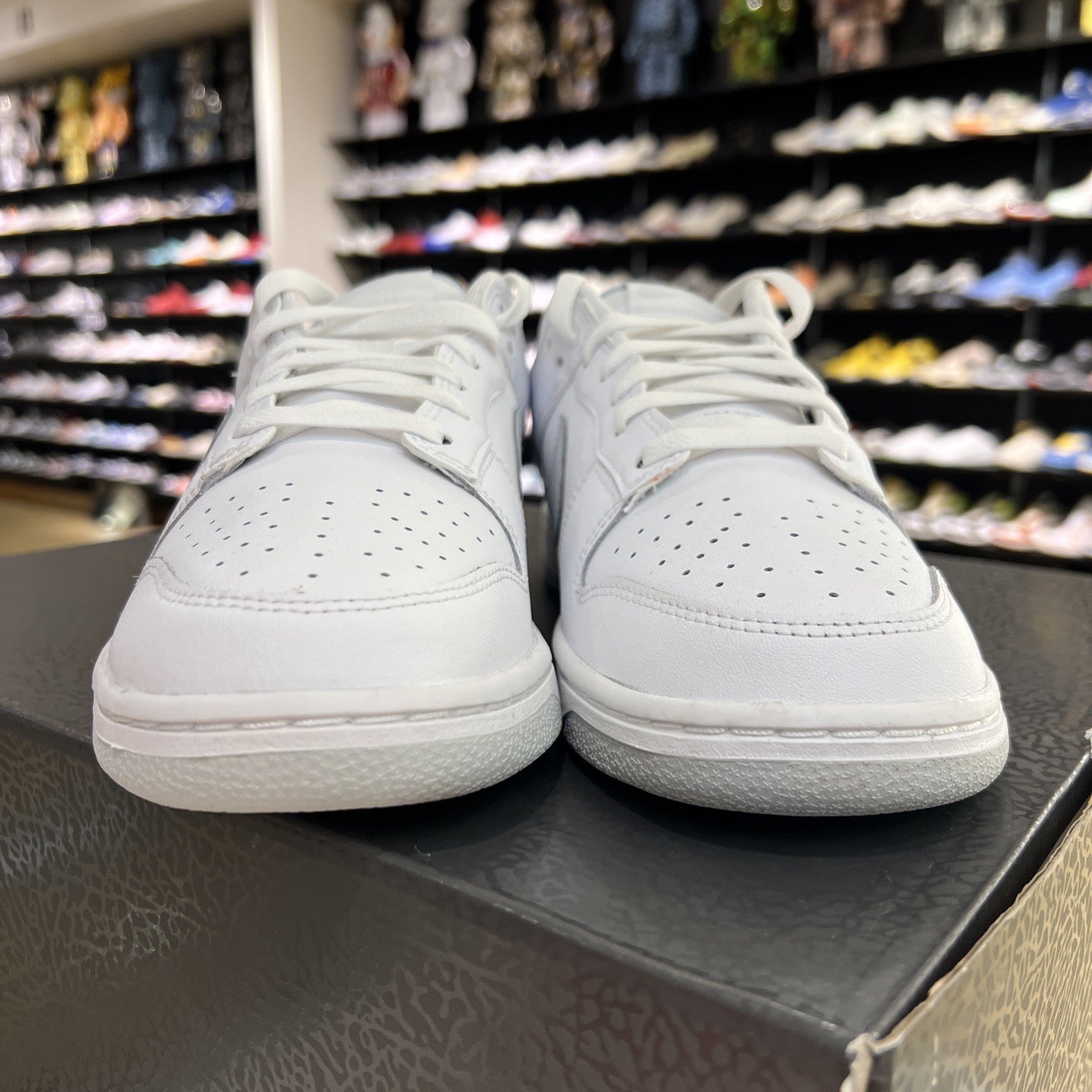 Nike Dunk Low Retro White Pure Platinum Sz 9