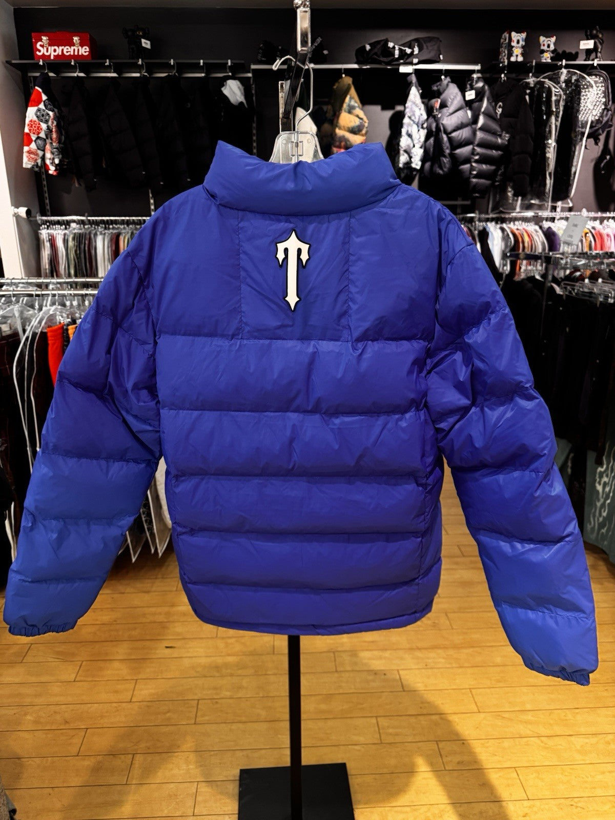 Trapstar It's A Secret Puffer Blue Size M