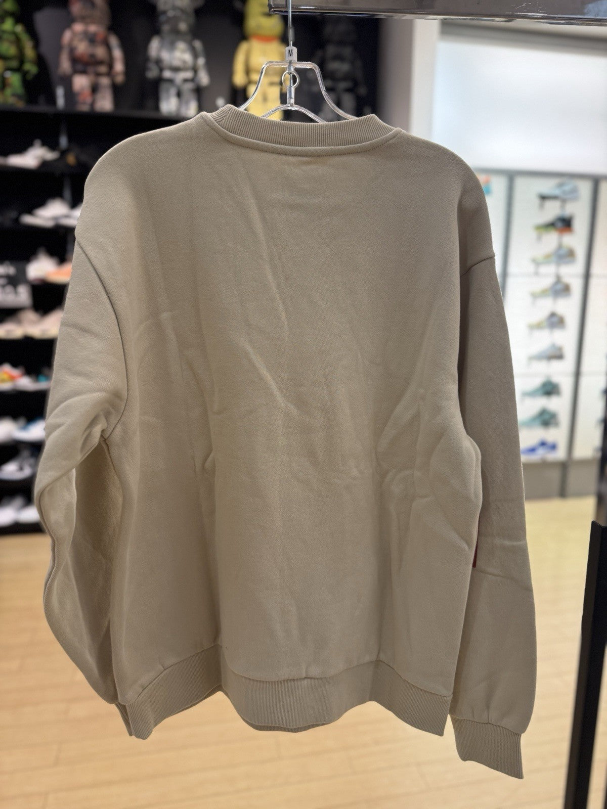 Travis Scott X Mitchell & Ness Mens Sweatshirt Beige Size M Alabama Crimson Tide