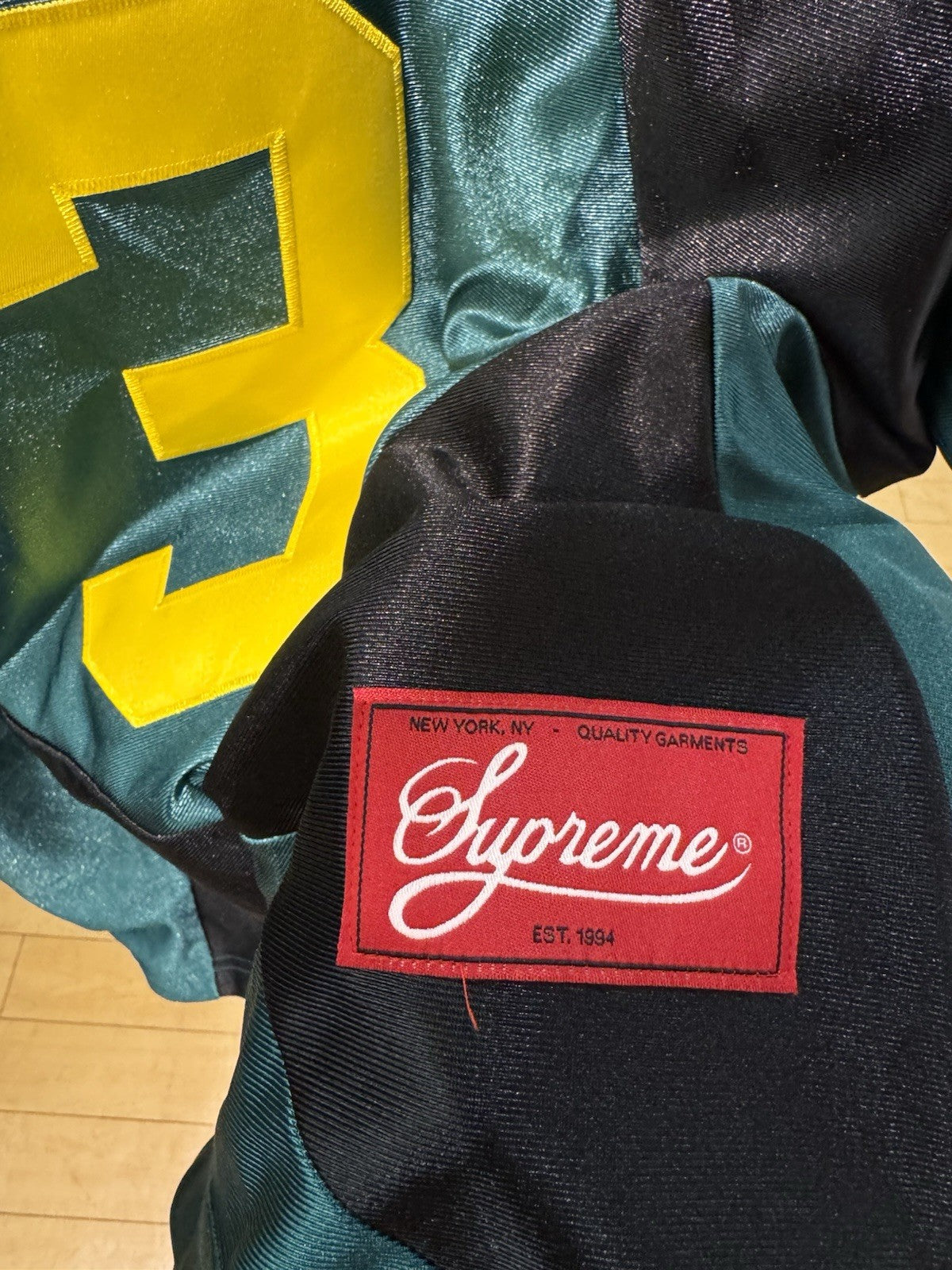 Supreme Star Football Jersey Dark Green Size L