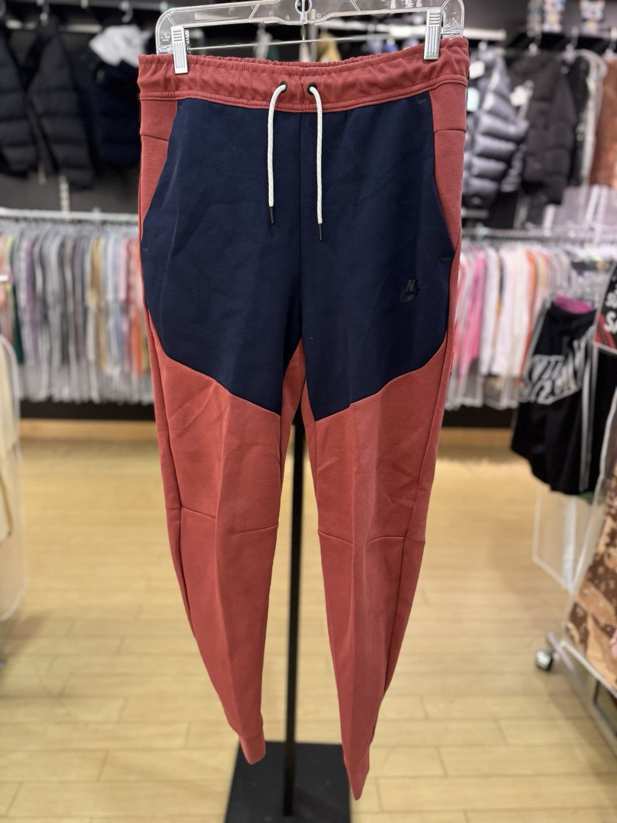 Nike Sportswear Men's Tech Fleece Joggers Cedar/Obsidian CU4495-661 Sz Small