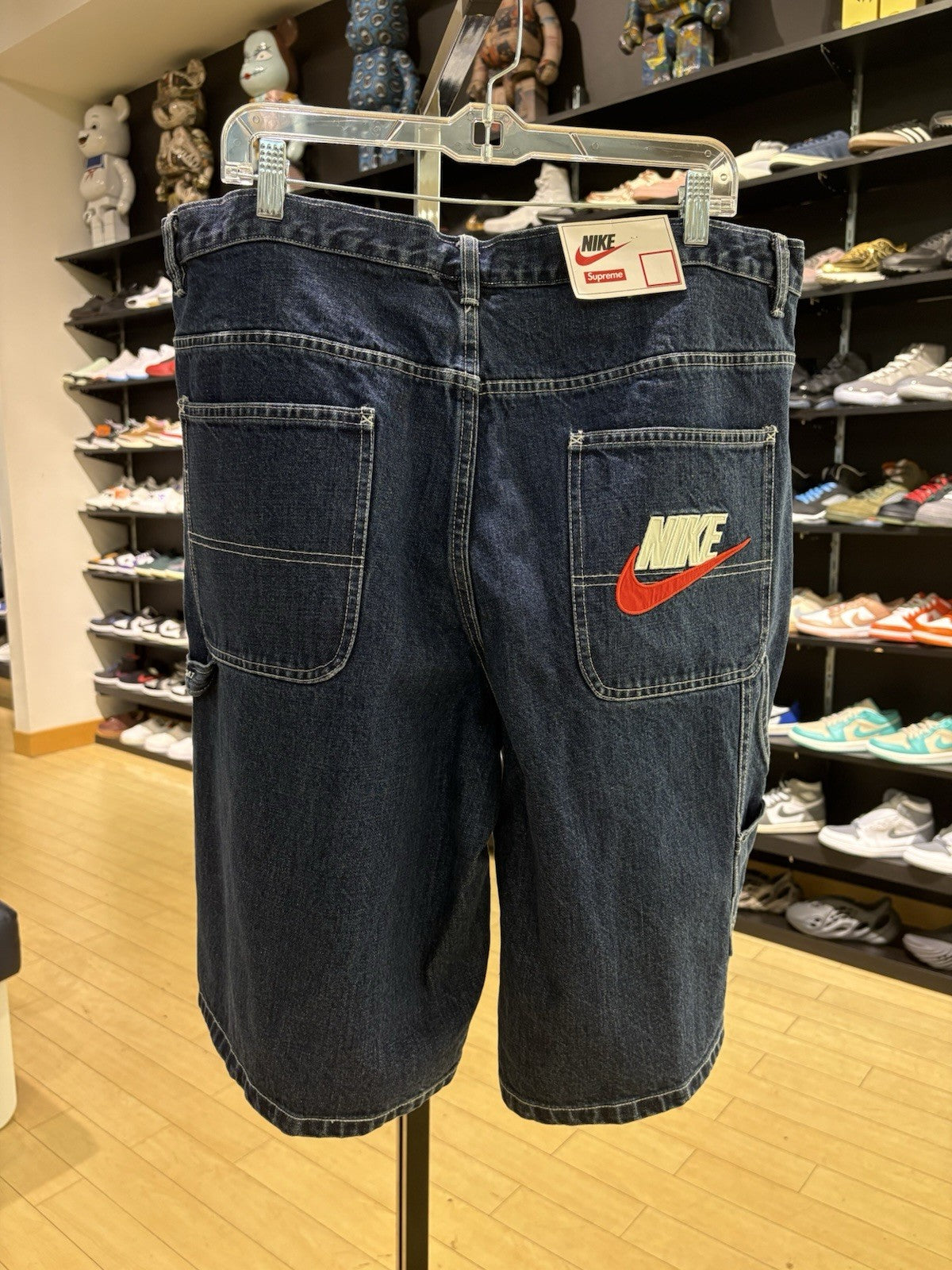 Supreme Nike Denim Short Indigo Size 38