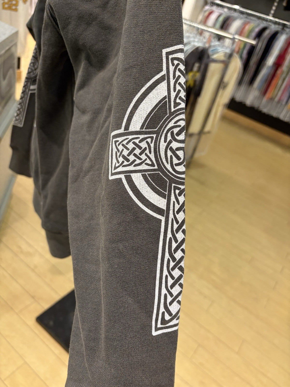 Palace Celtic Zip Hood Black Size Large 