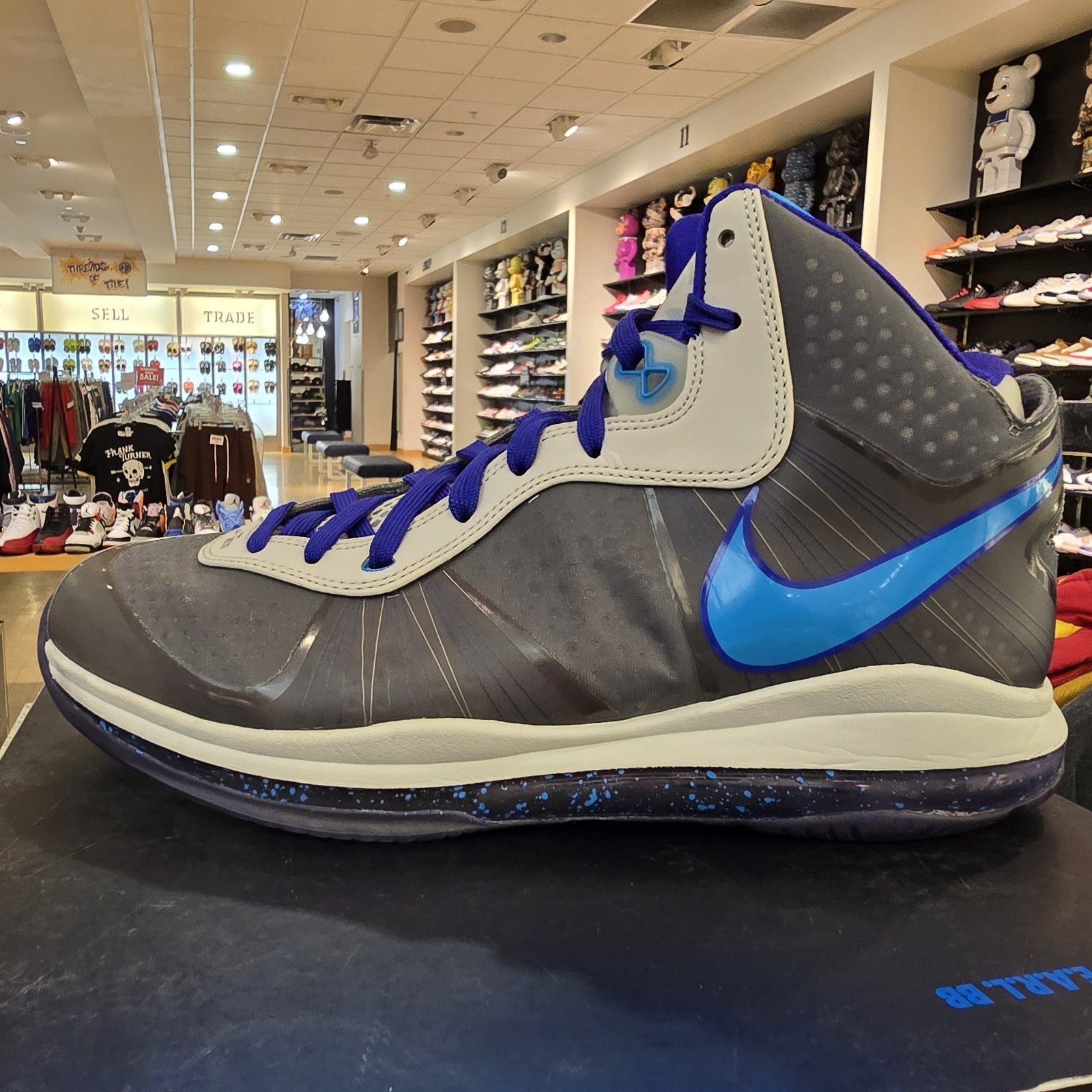 Size 12 - Nike LeBron 8 V/2 Hornets