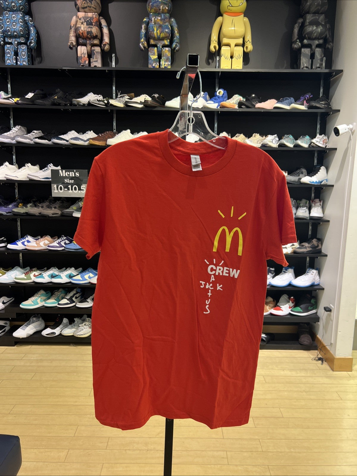 Travis Scott Cactus Jack X McDonalds Crew T-Shirt Sz S