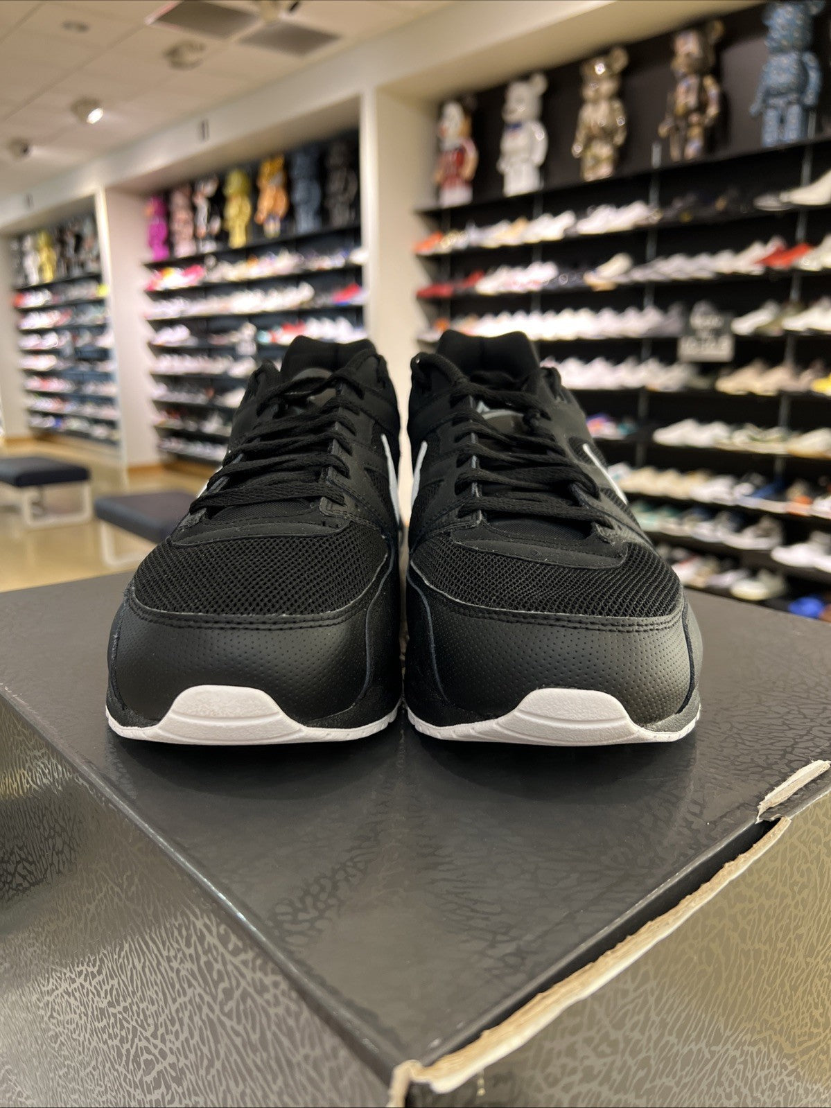 Nike Air Max Command Black White Sneakers Sz 15 DEFECT / NO BOX