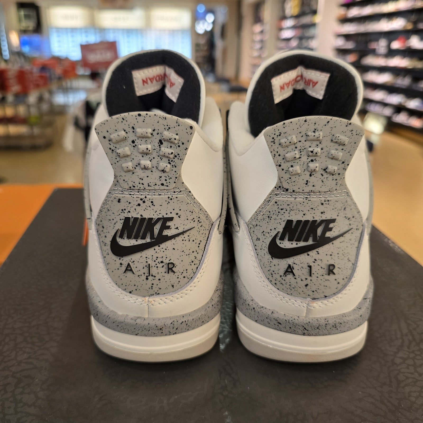 Size 7Y - Air Jordan 4 Retro OG White Cement