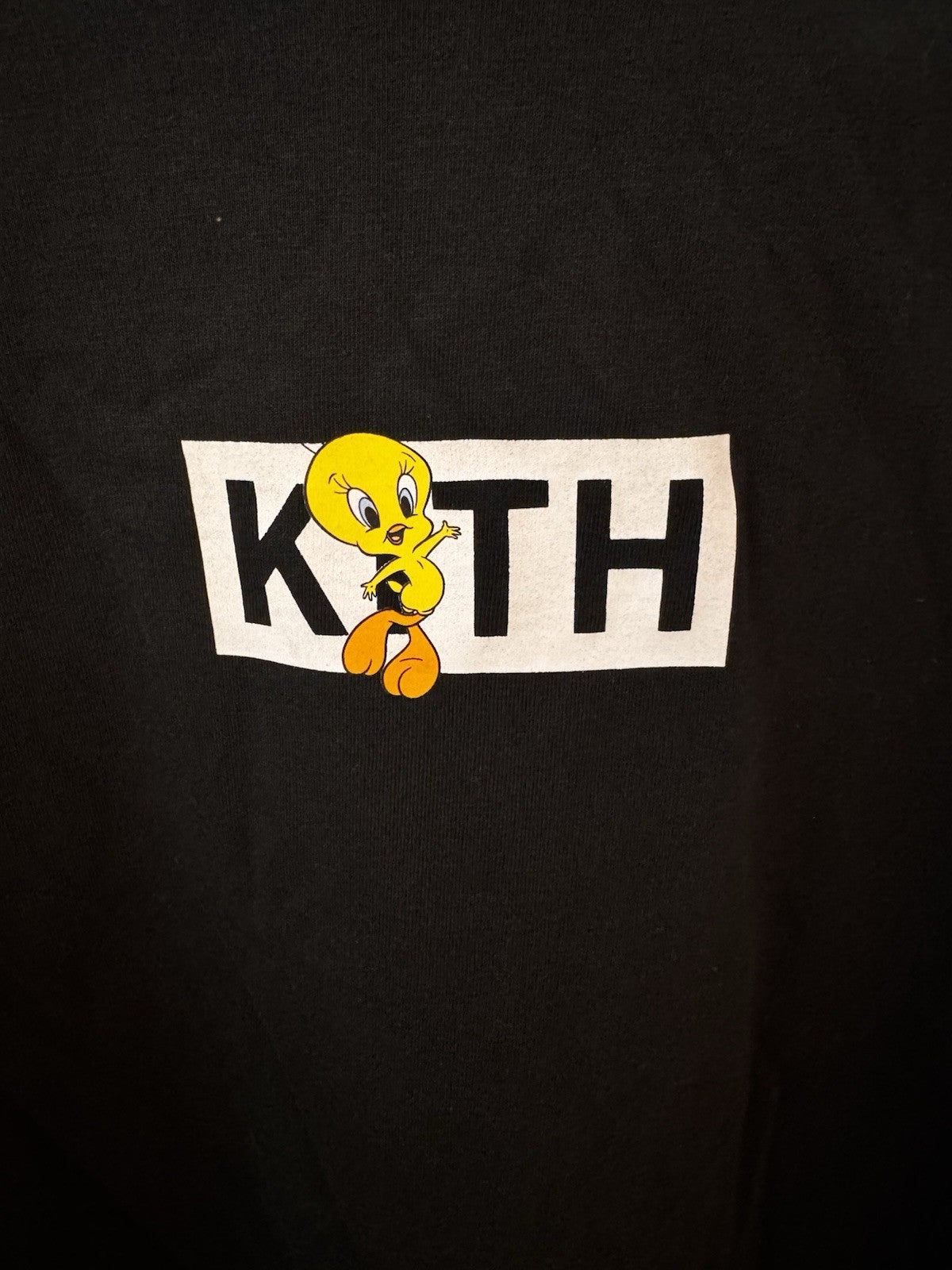 Kith X Looney Tunes Tweety Classic Logo Tee Size XXL