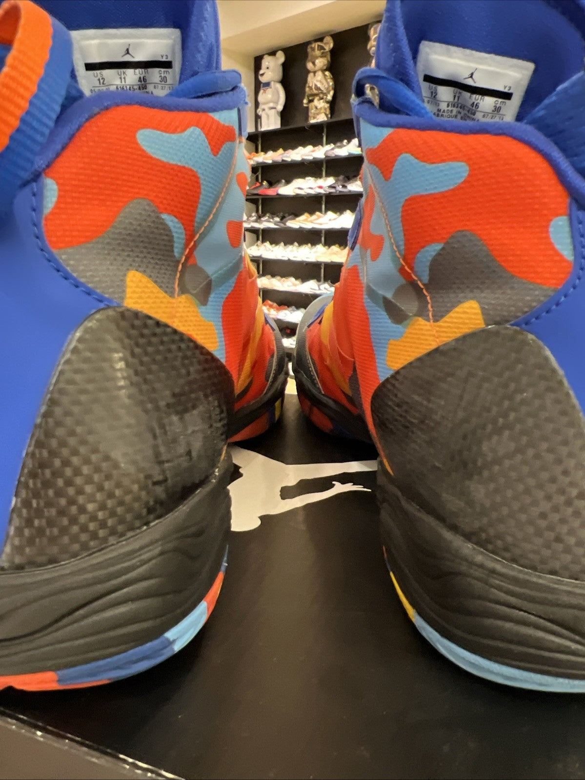 Nike Air Jordan 28 SE OKC Camo Sz 12 USED