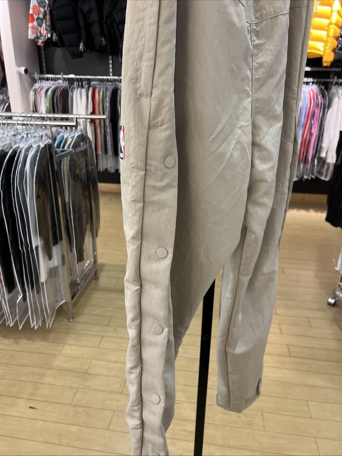 Nike x Fear Of God NBA NRG Warm Up Pant 'String' Sz L DEFECT