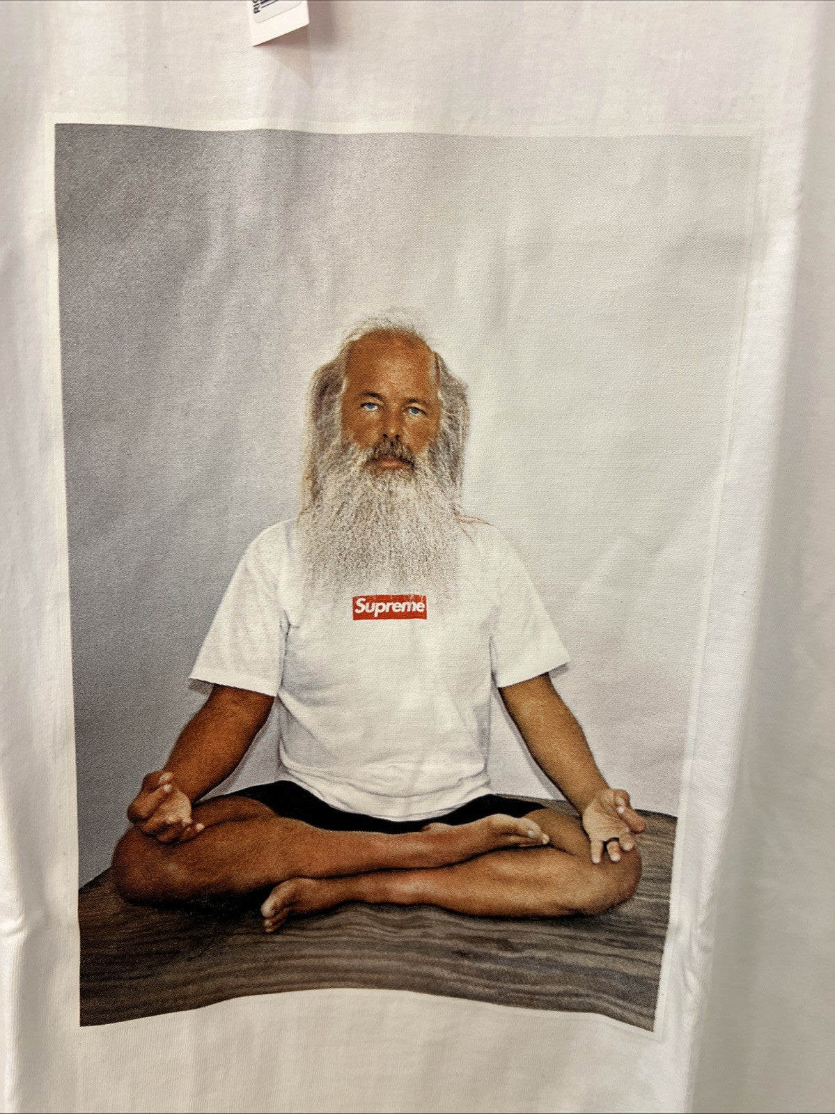 SUPREME x Rick Rubin T-Shirt White Sz XXL