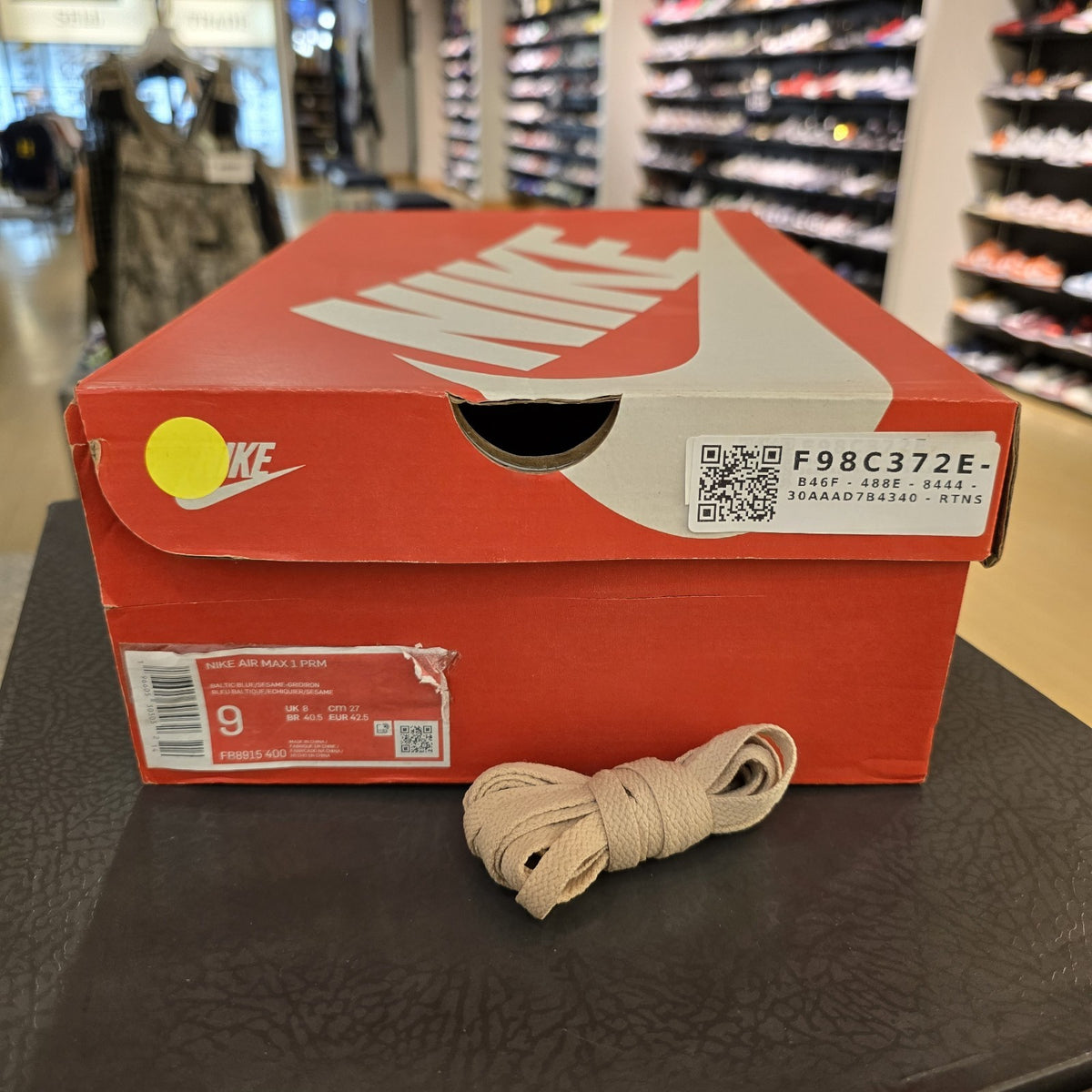 Size 9 - Nike Air Max 1 Premium Baltic Blue Corduroy