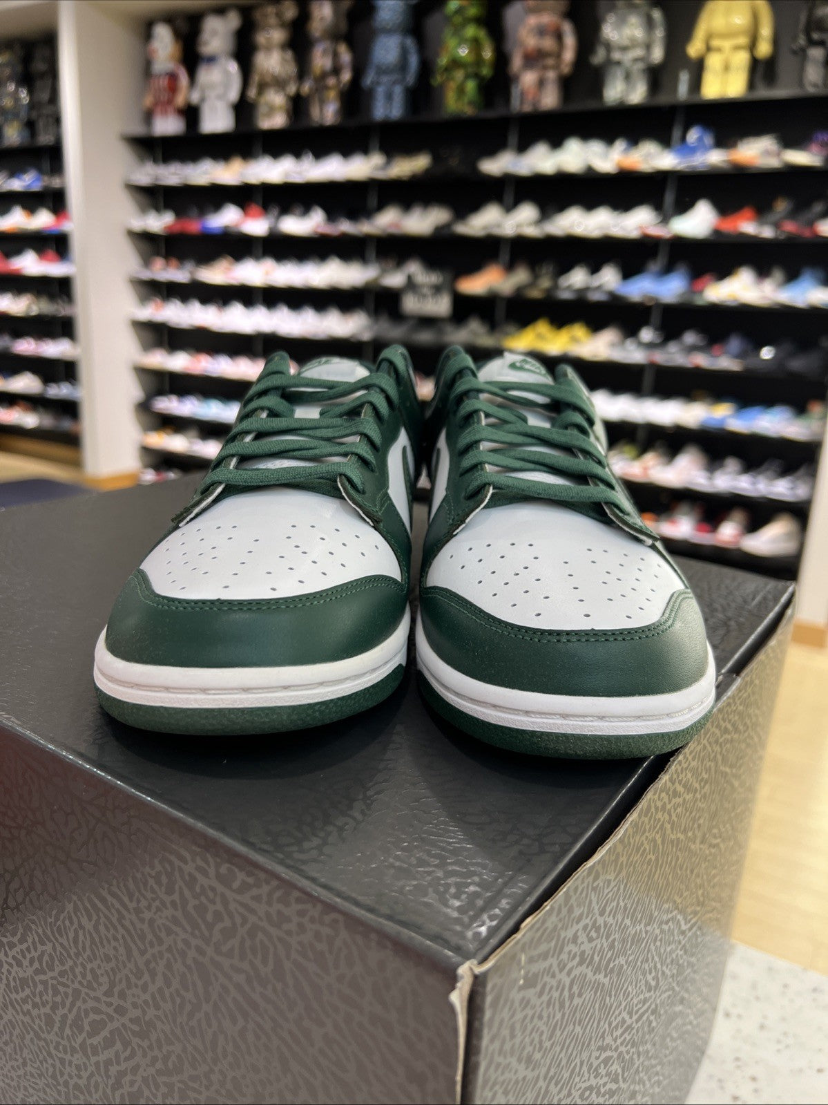 Nike Dunk Low Michigan State Sz 9.5